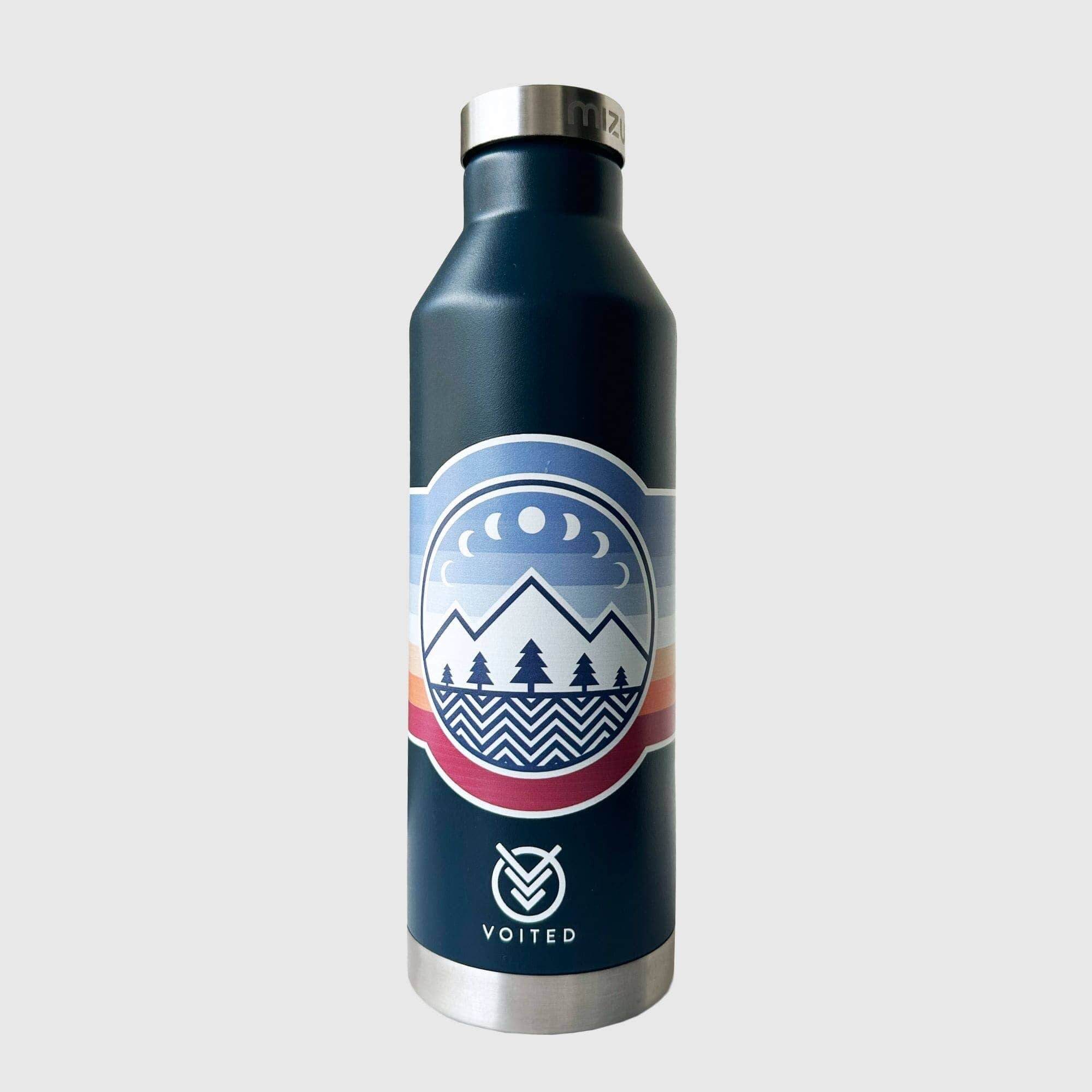Mizu x VOITED Insulated Bottle - Camp Vibes Two | 800ml Stainless