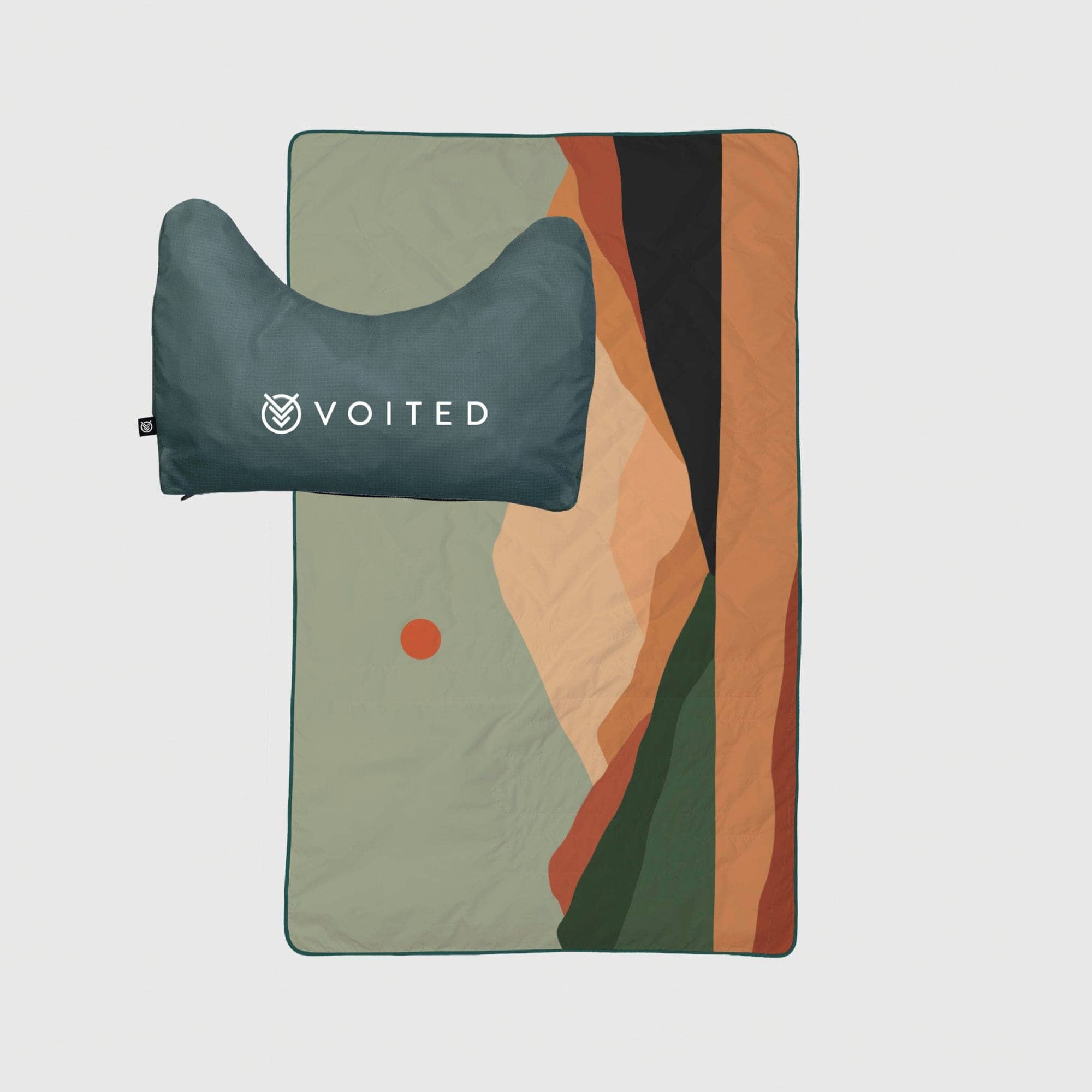 VOITED ブランケット VOITED NeckPack Travel Pillow Blanket | 3-in-1 Blanket, Cape