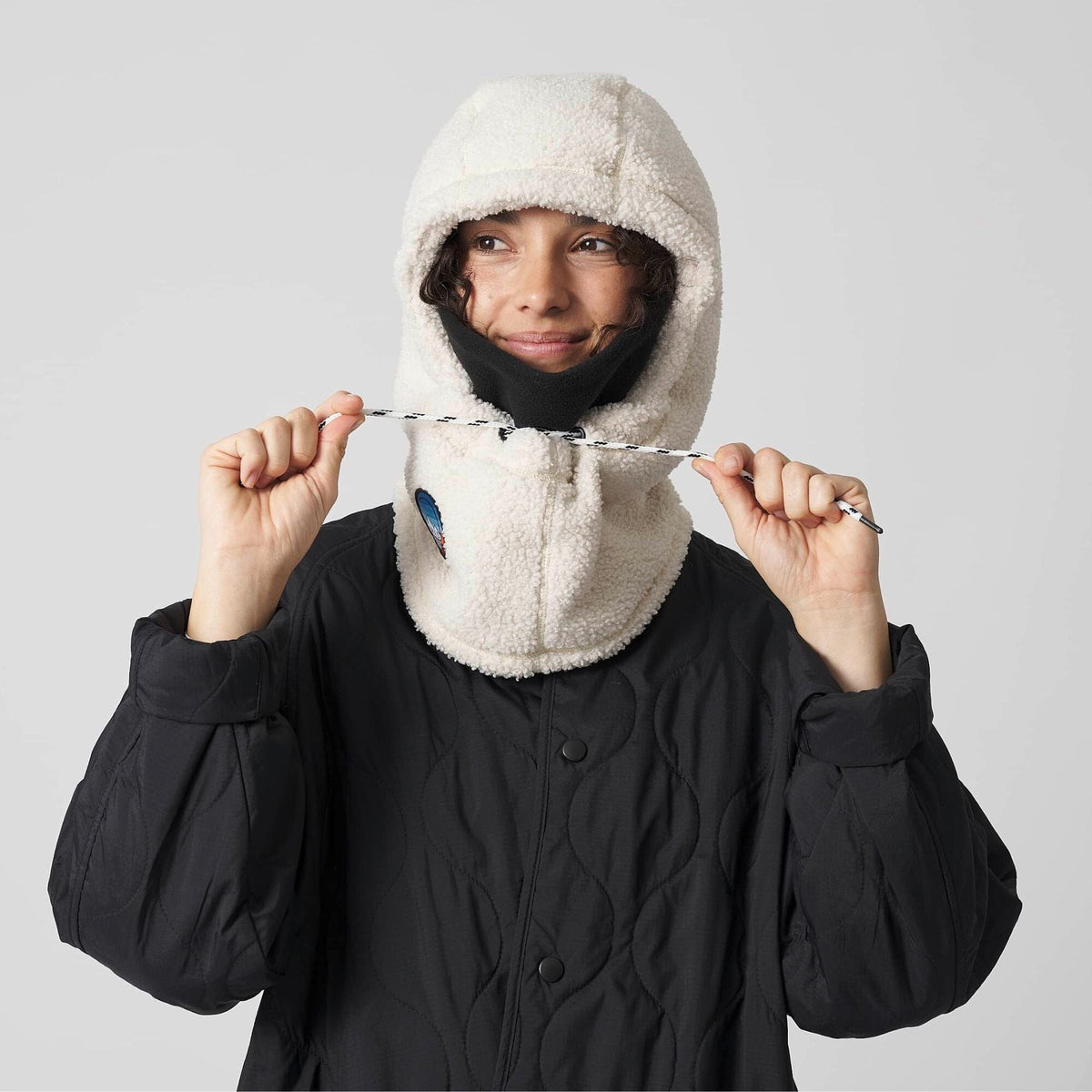 VOITED Polar Fleece Hood - Birch