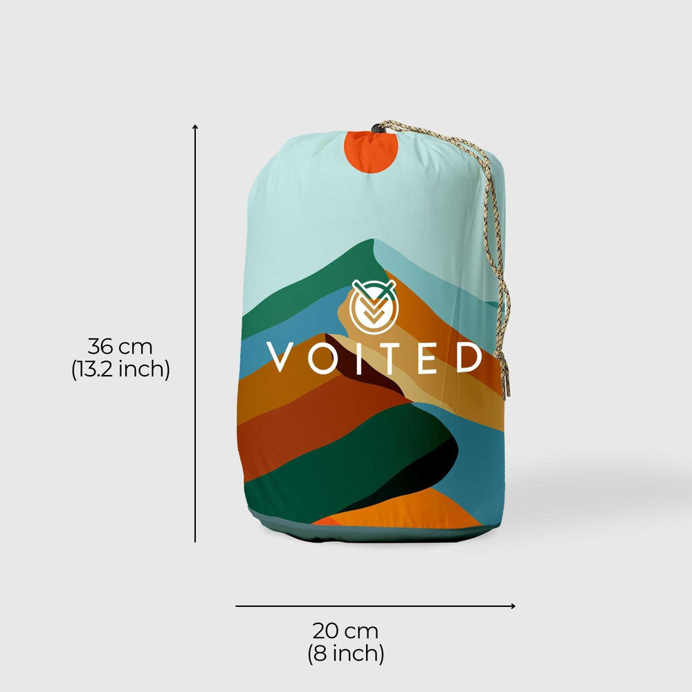 VOITED CloudTouch® Indoor/Outdoor Camping Blanket - Blue Mountain