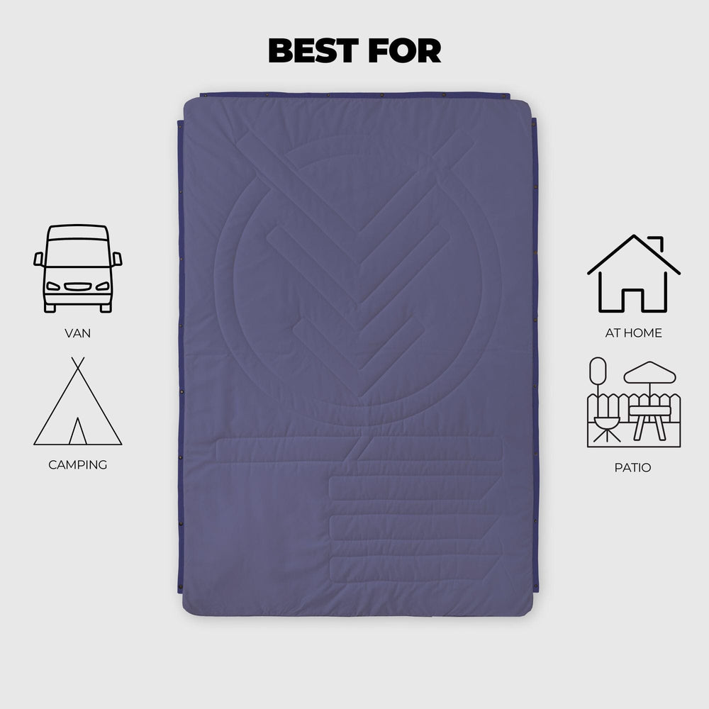 VOITED CloudTouch® Indoor/Outdoor Camping Blanket - Future Dusk