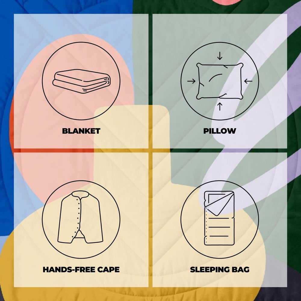 VOITED CloudTouch® Indoor/Outdoor Camping Blanket - Out The Window