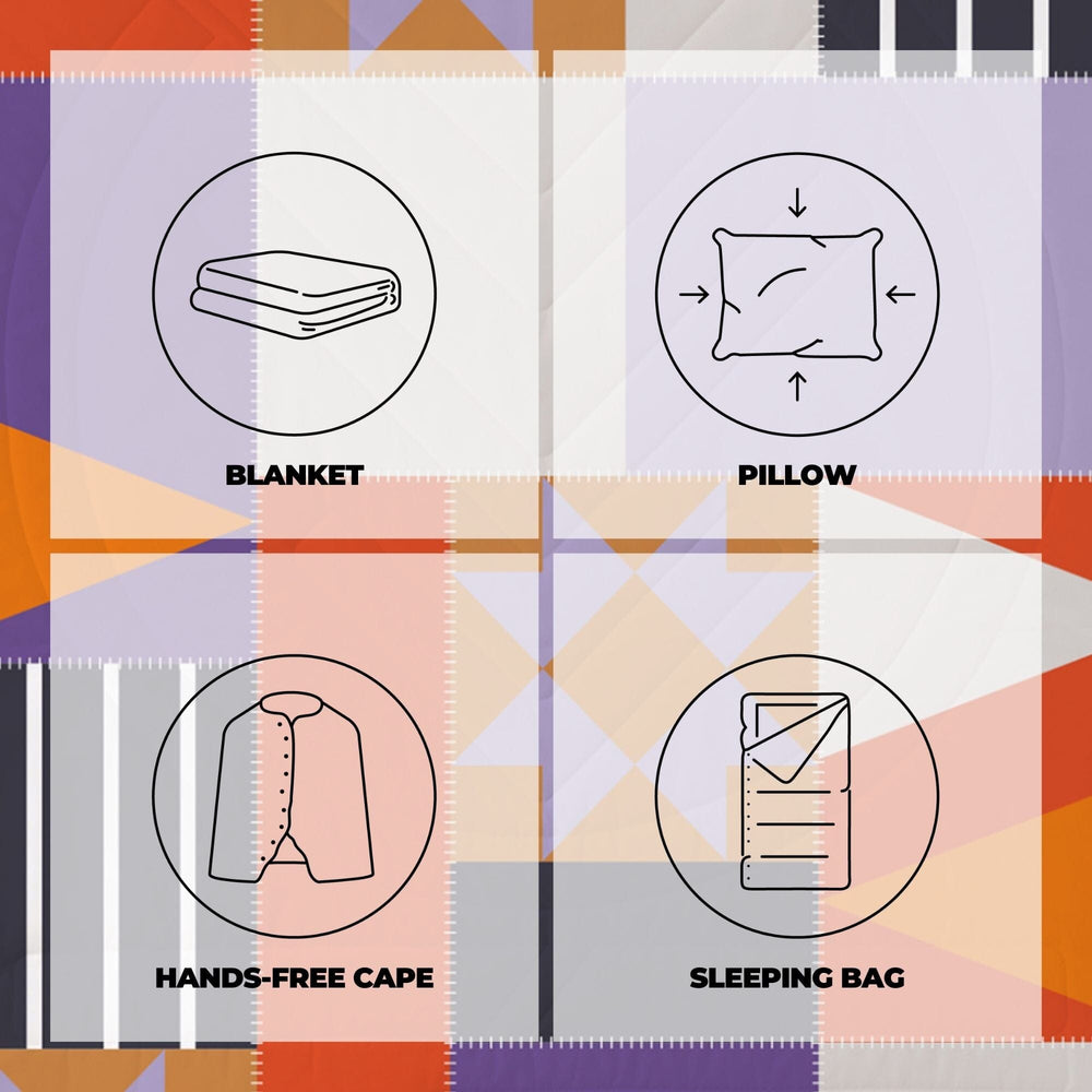 VOITED CloudTouch® Indoor/Outdoor Camping Blanket - Starry Night