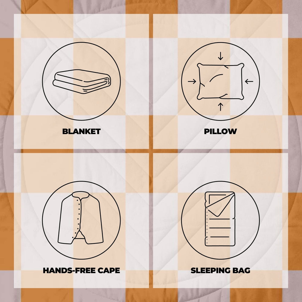 VOITED CloudTouch® Indoor/Outdoor Camping Blanket - Suns Out