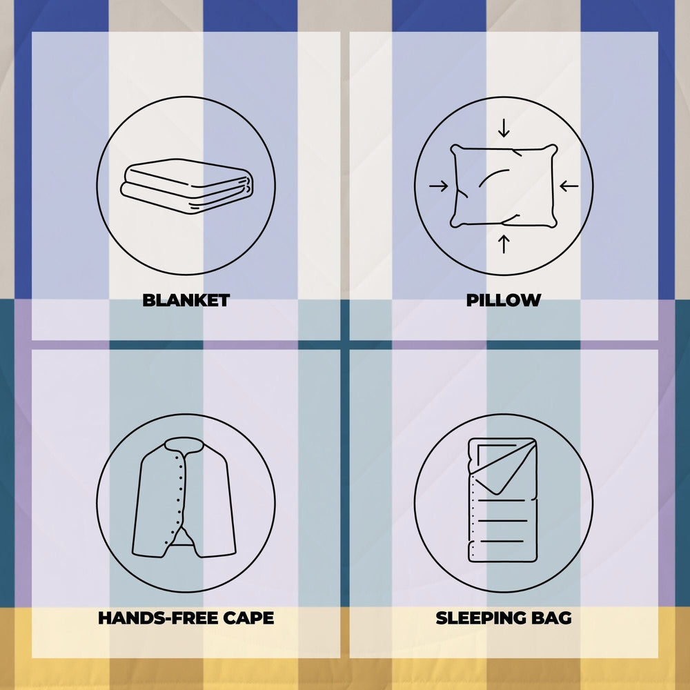 VOITED CloudTouch® Indoor/Outdoor Camping Blanket - Terra