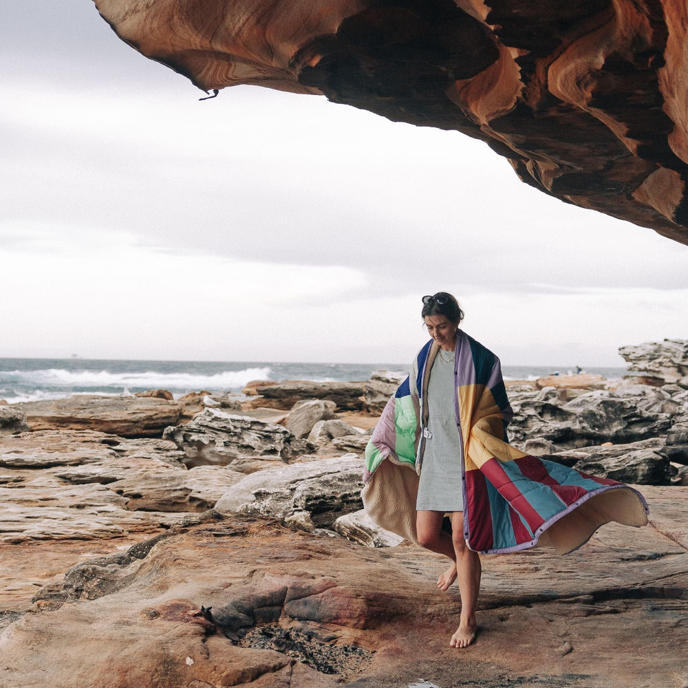 VOITED CloudTouch® Indoor/Outdoor Camping Blanket - Terra