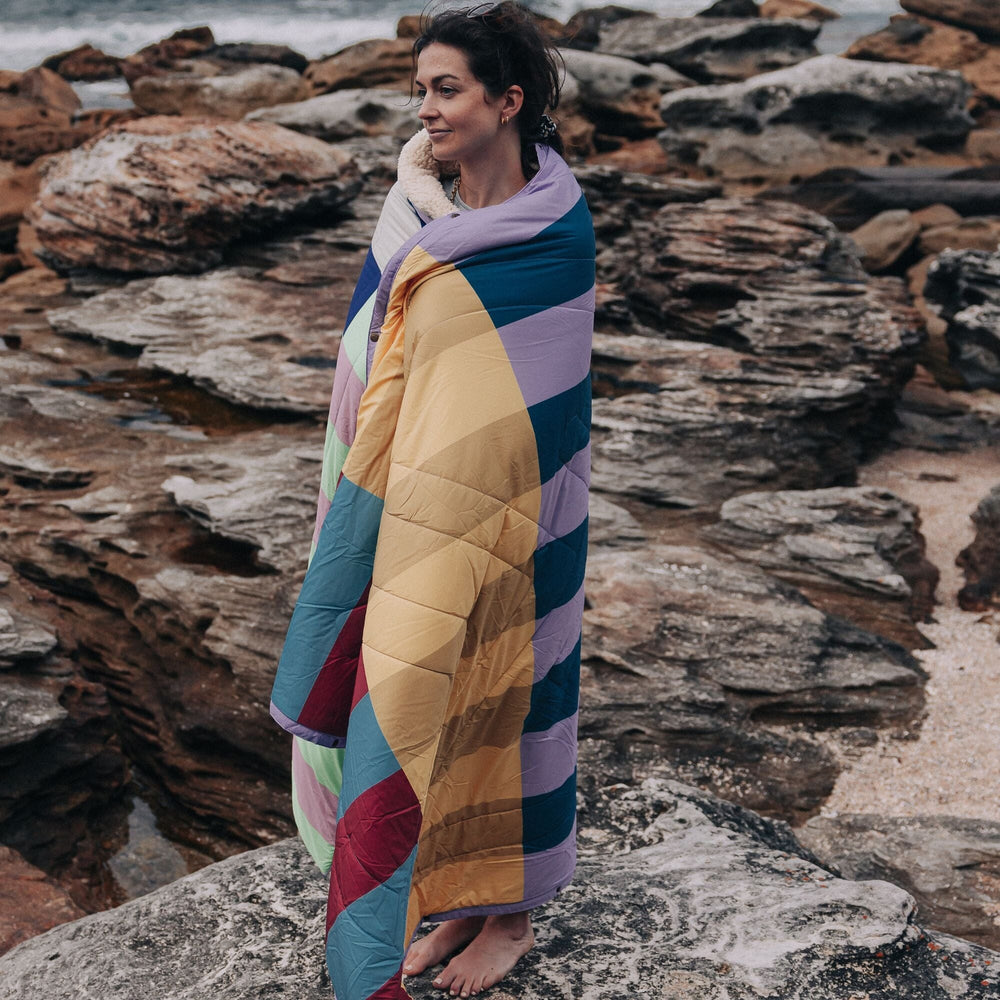 VOITED CloudTouch® Indoor/Outdoor Camping Blanket - Terra