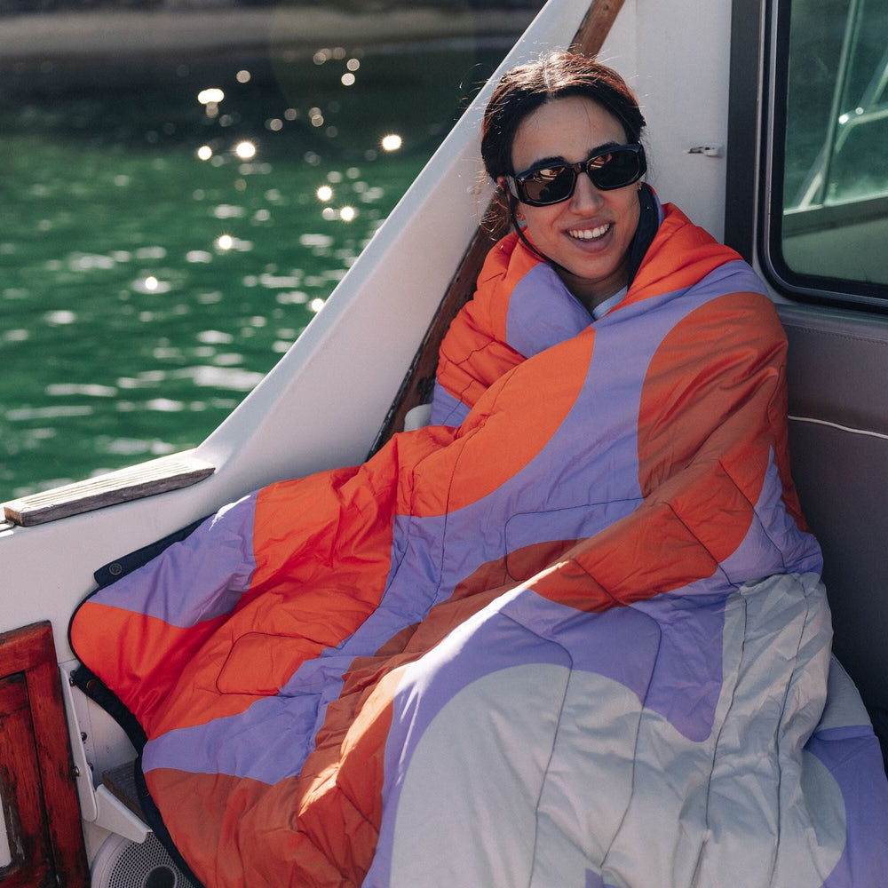 VOITED CloudTouch® Indoor/Outdoor Camping Blanket - Tide