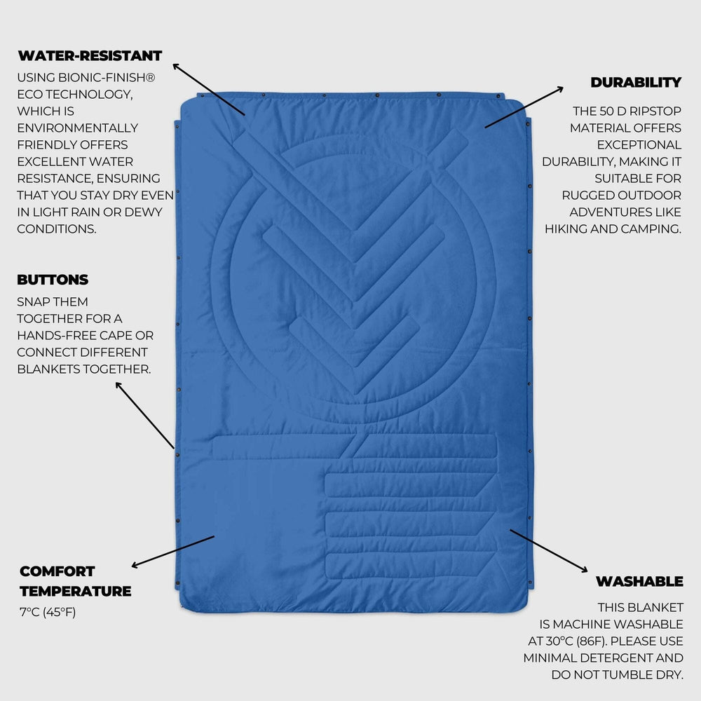 VOITED CloudTouch® Indoor/Outdoor Camping Blanket - Waterfall