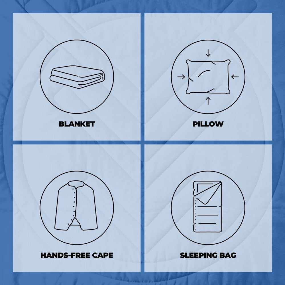 VOITED CloudTouch® Indoor/Outdoor Camping Blanket - Waterfall