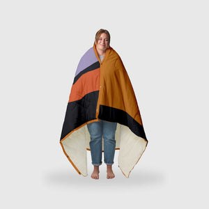 VOITED CloudTouch® Indoor/Outdoor Camping Blanket - Blocks