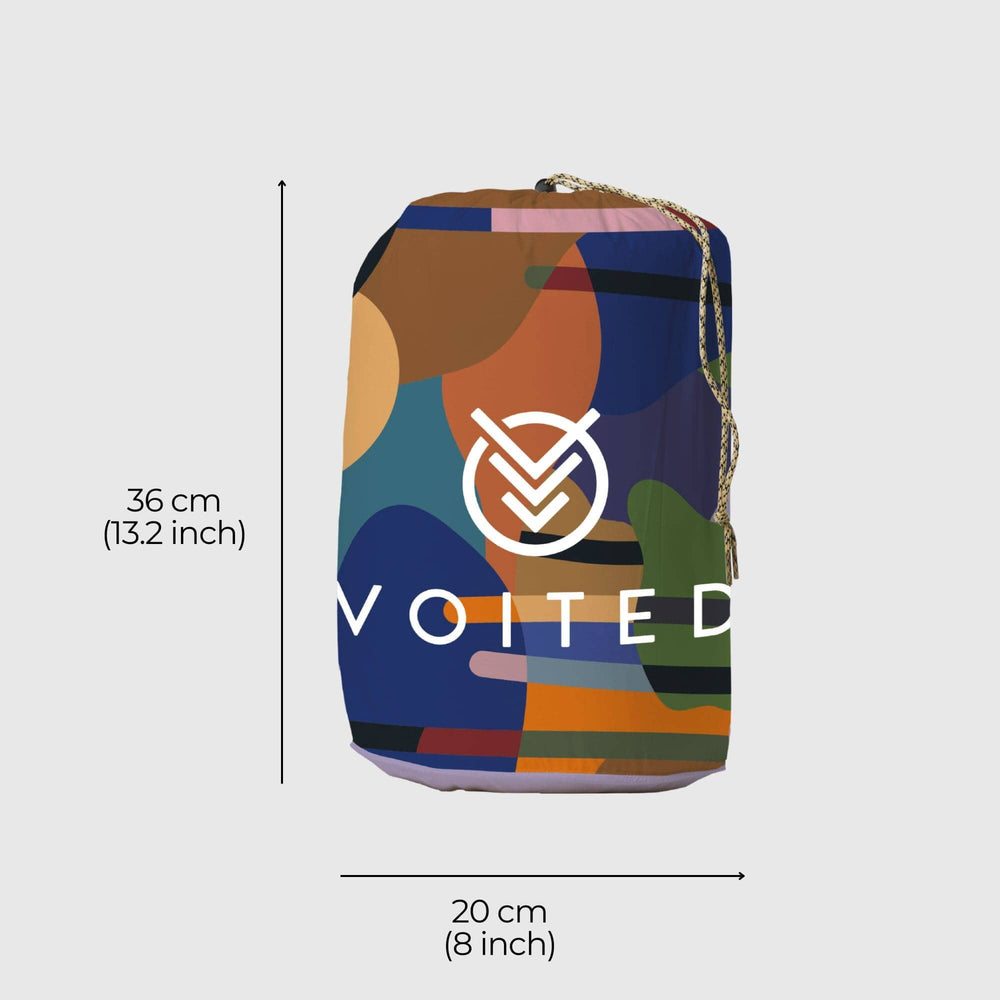 VOITED CloudTouch® Indoor/Outdoor Camping Blanket - Bubbly Forest
