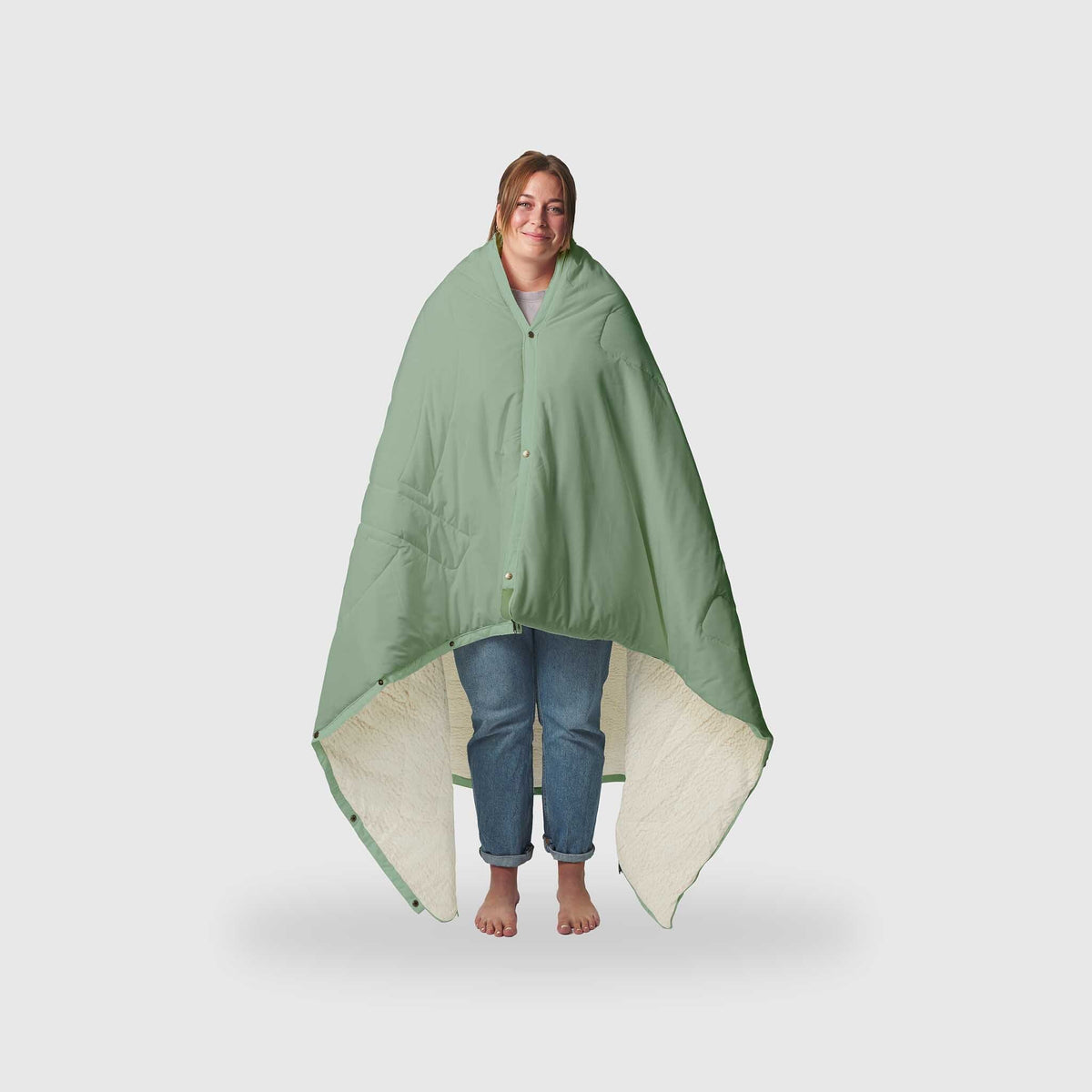 VOITED CloudTouch® Indoor/Outdoor Camping Blanket - Cameo Green