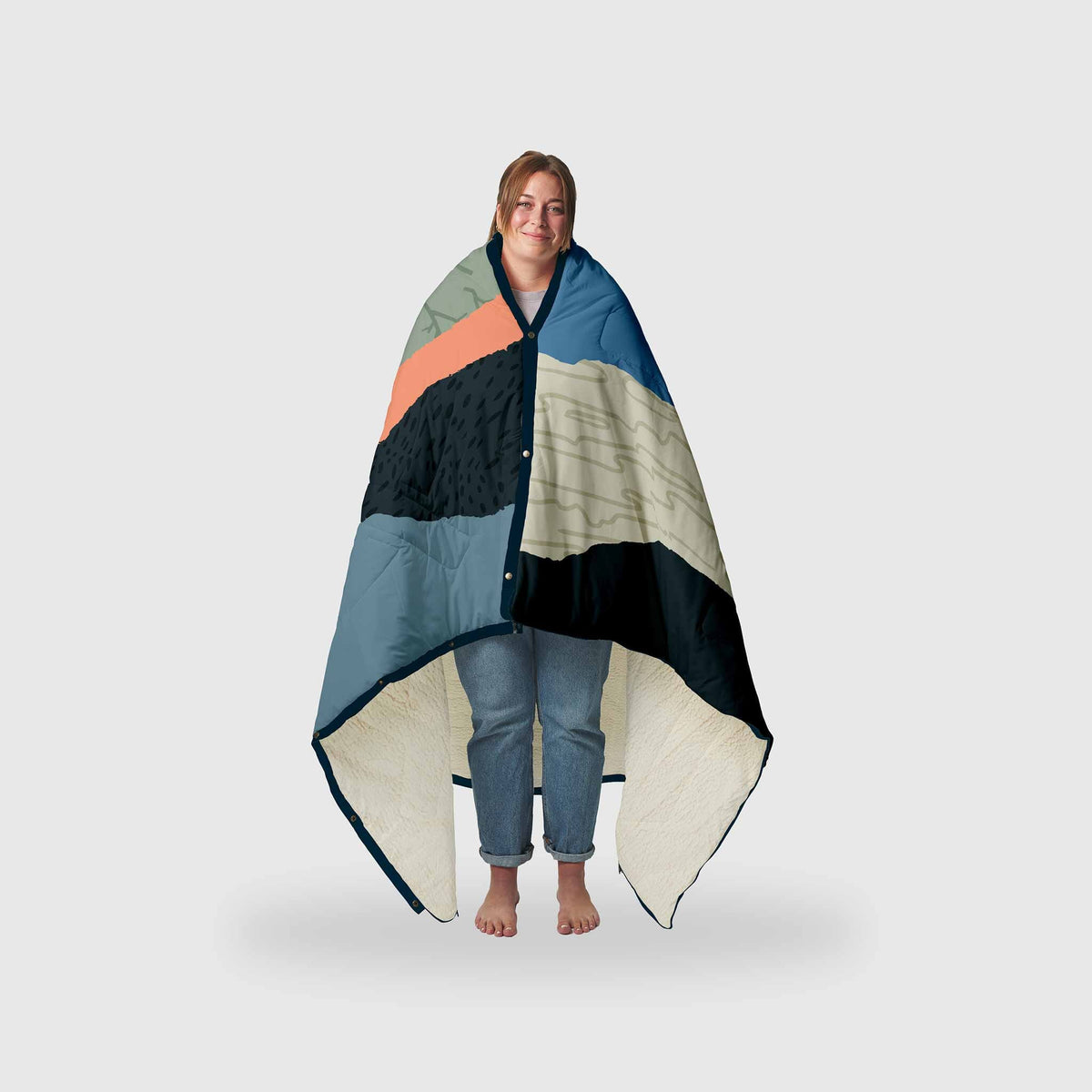 VOITED CloudTouch® Indoor/Outdoor Camping Blanket - Elemental