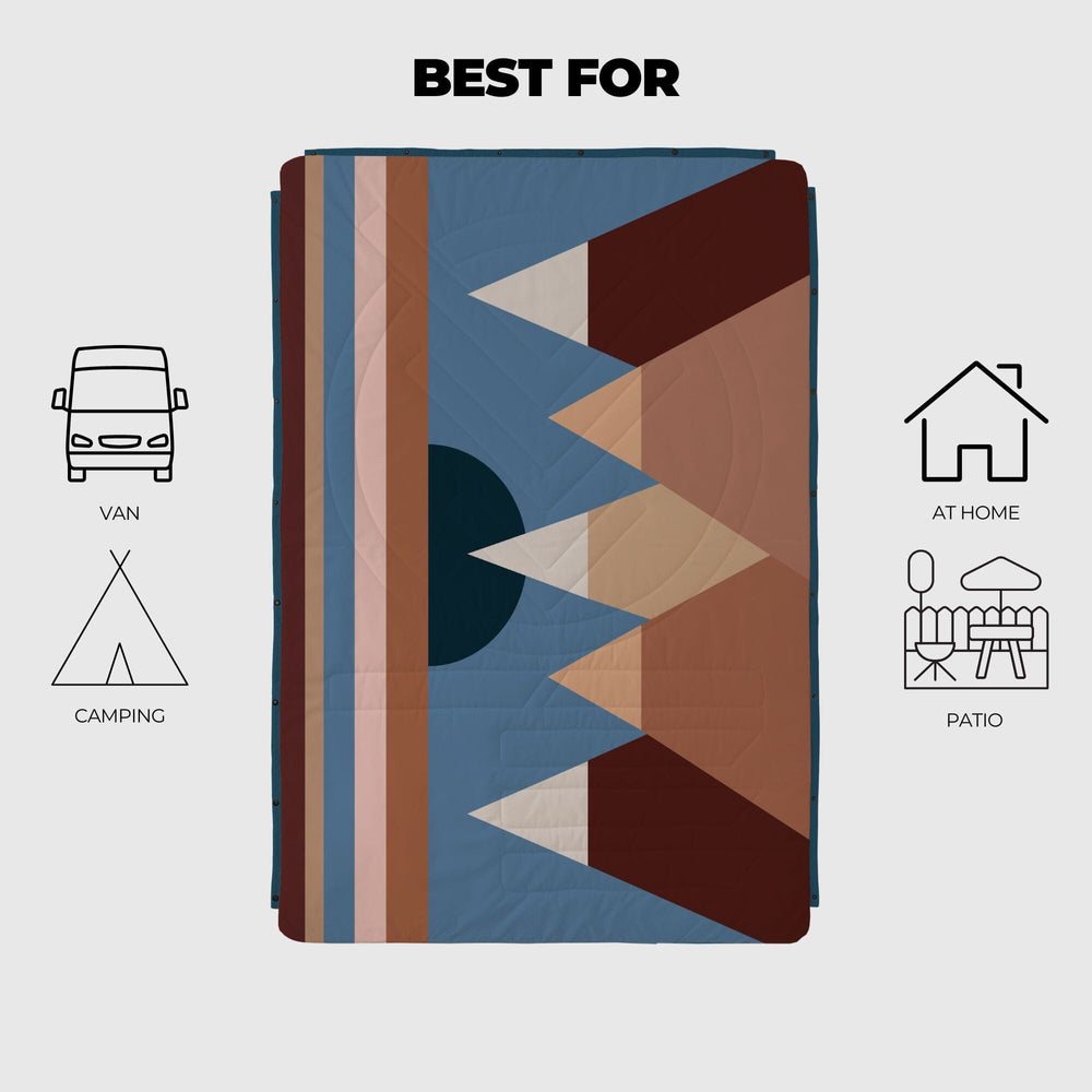 VOITED CloudTouch® Indoor/Outdoor Camping Blanket - Monadnock Two