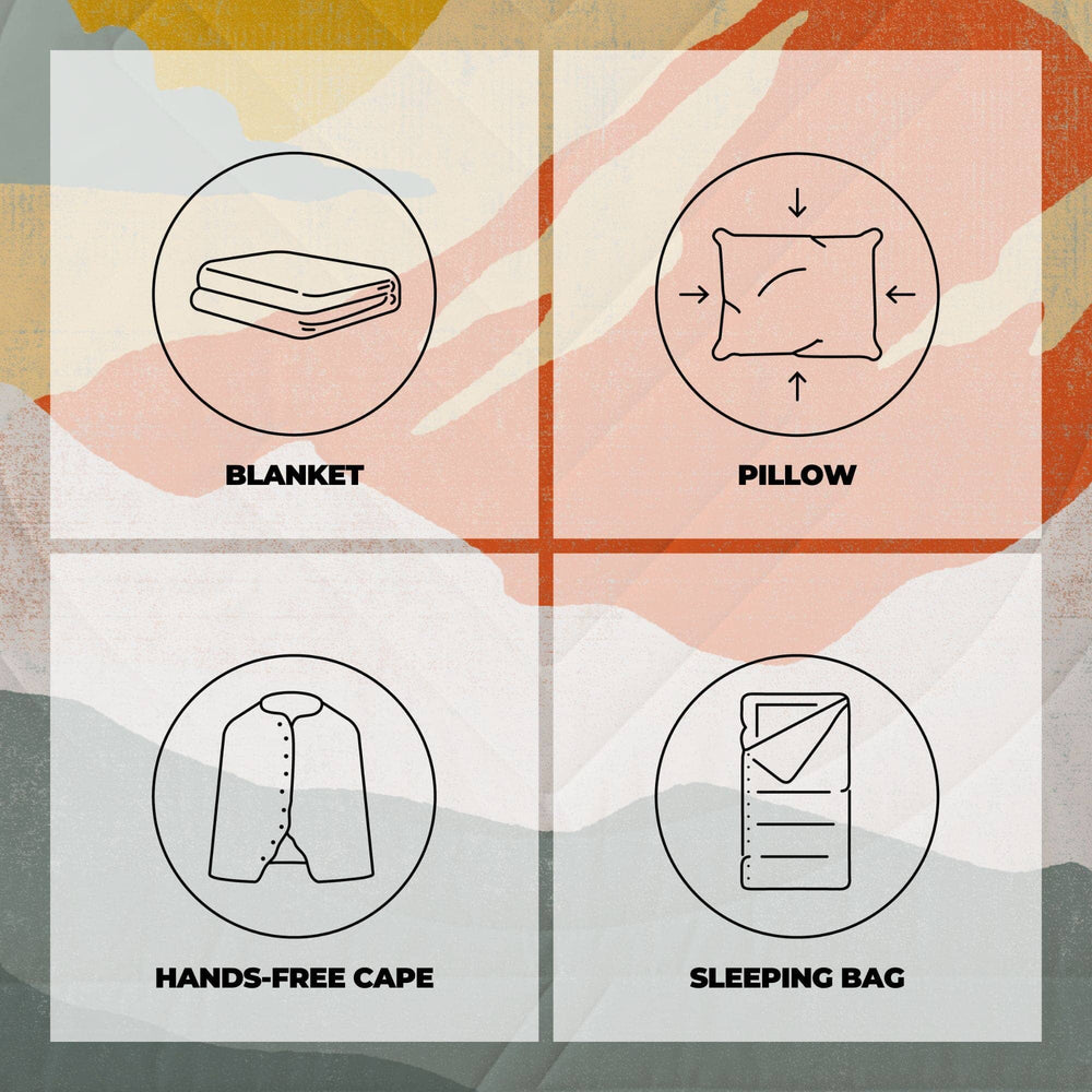 VOITED CloudTouch® Indoor/Outdoor Camping Blanket - Nomadnext