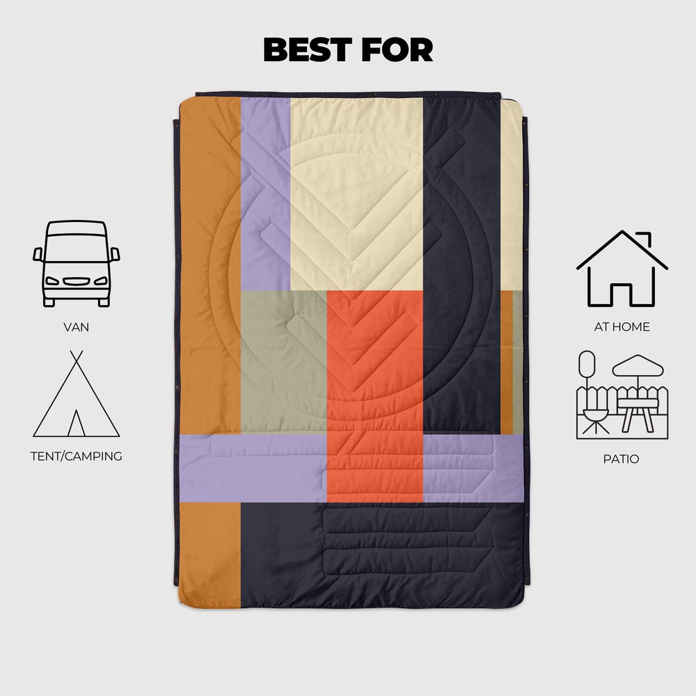 VOITED CloudTouch® Indoor/Outdoor Camping Blanket - Patch