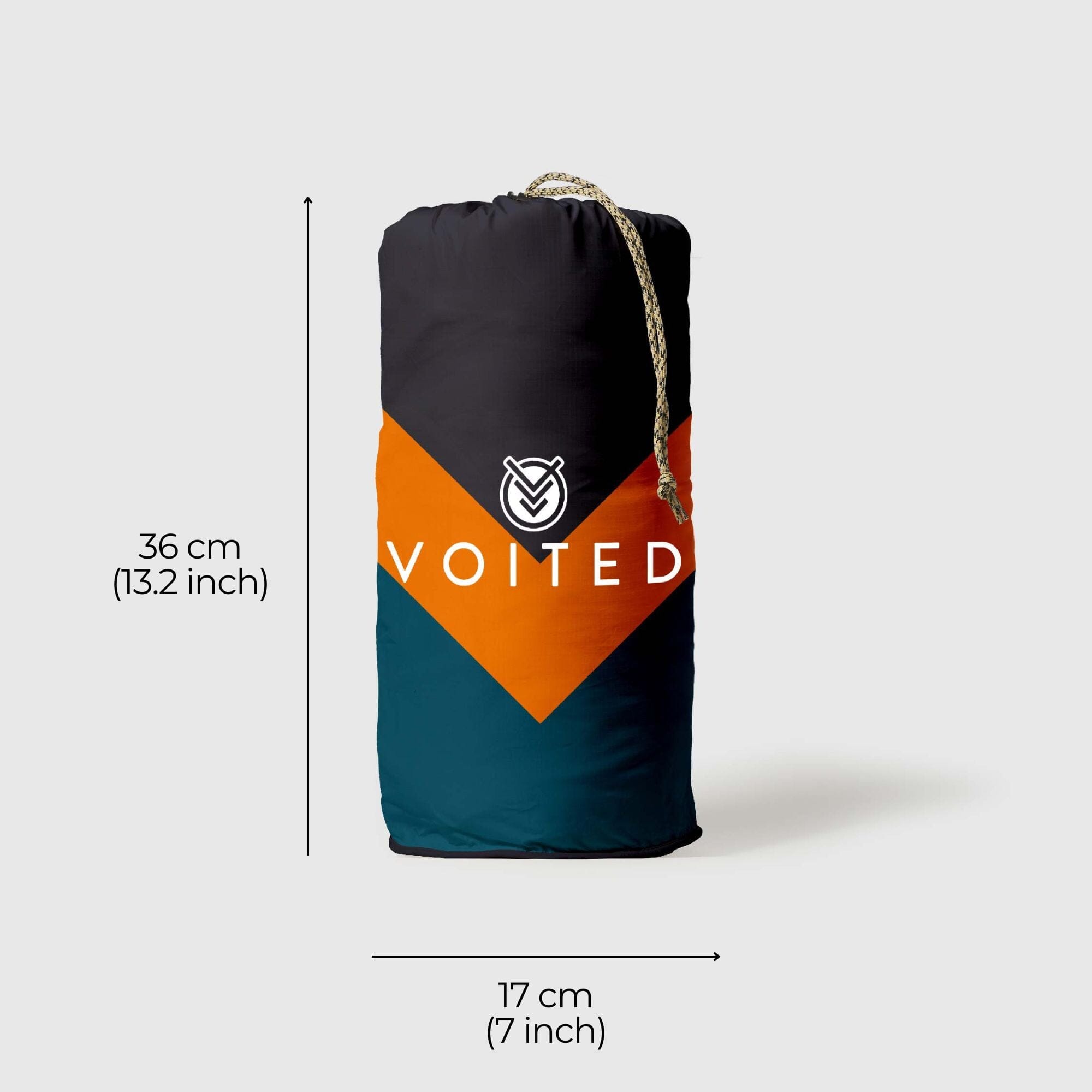 Voited Fleece Camping Blanket - Thumbnail 4