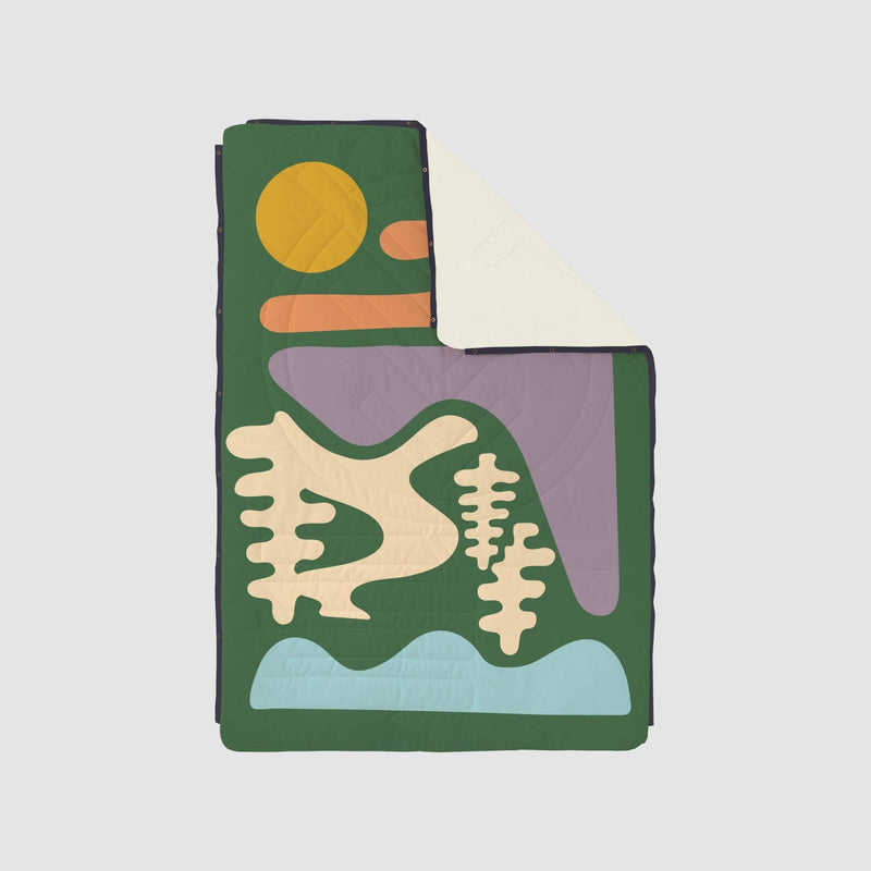 VOITED Mini Traveler Cream Indoor / Outdoor Camping Blanket - Trailbound