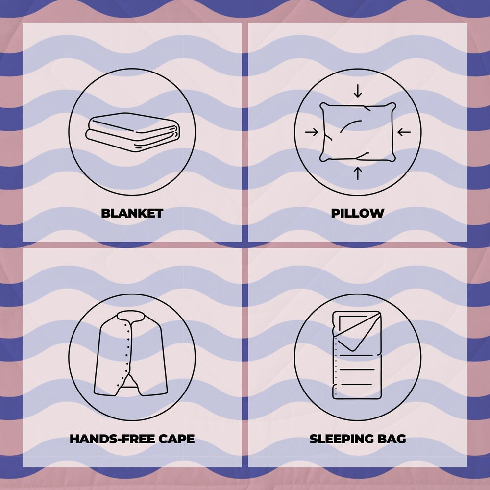 VOITED Recycled Ripstop Outdoor Camping Blanket - Breezy