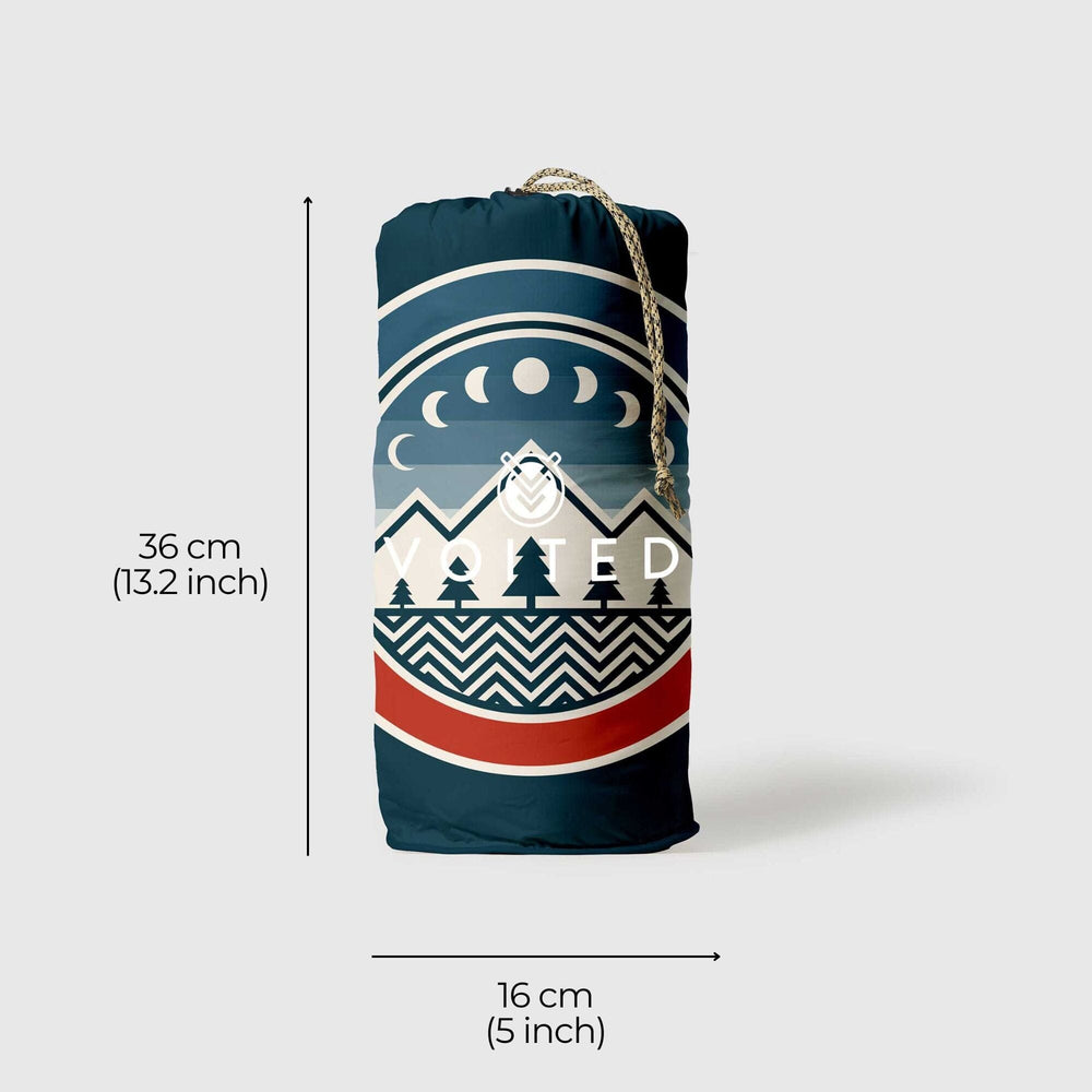 VOITED Recycled Ripstop Outdoor Camping Blanket - Camp Vibes Two