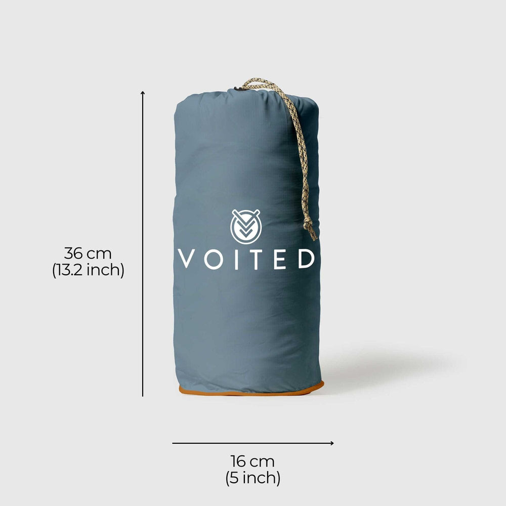VOITED Recycled Ripstop Outdoor Camping Blanket - Mountain Spring/Sundial
