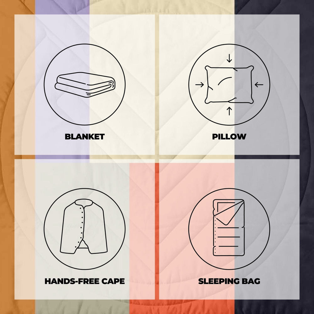 VOITED Recycled Ripstop Outdoor Camping Blanket - Patch