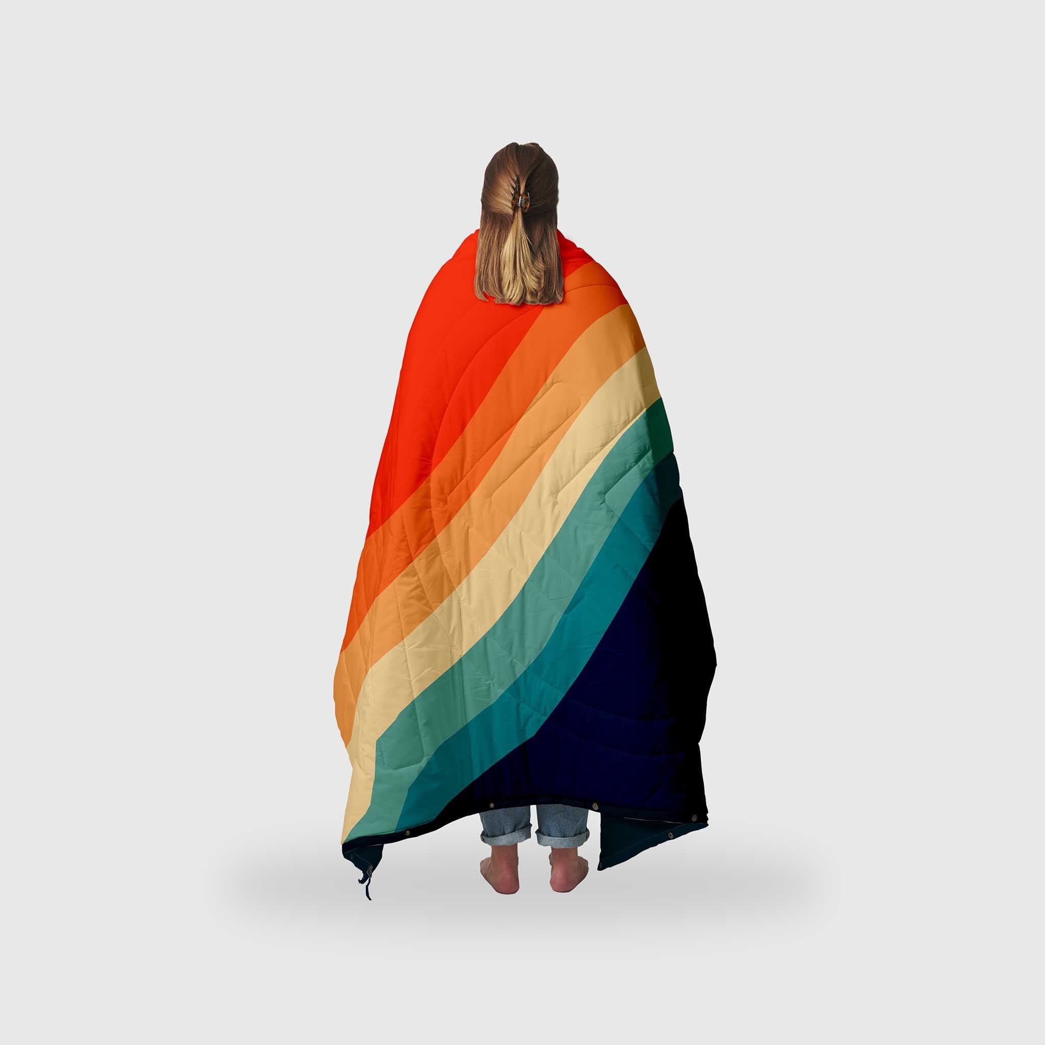 Rainbow sale throw