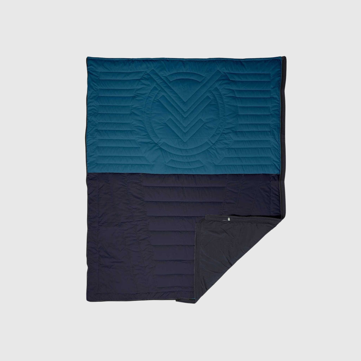 VOITED Slumber Zip Sack Blanket - Blue Steel / Graphite
