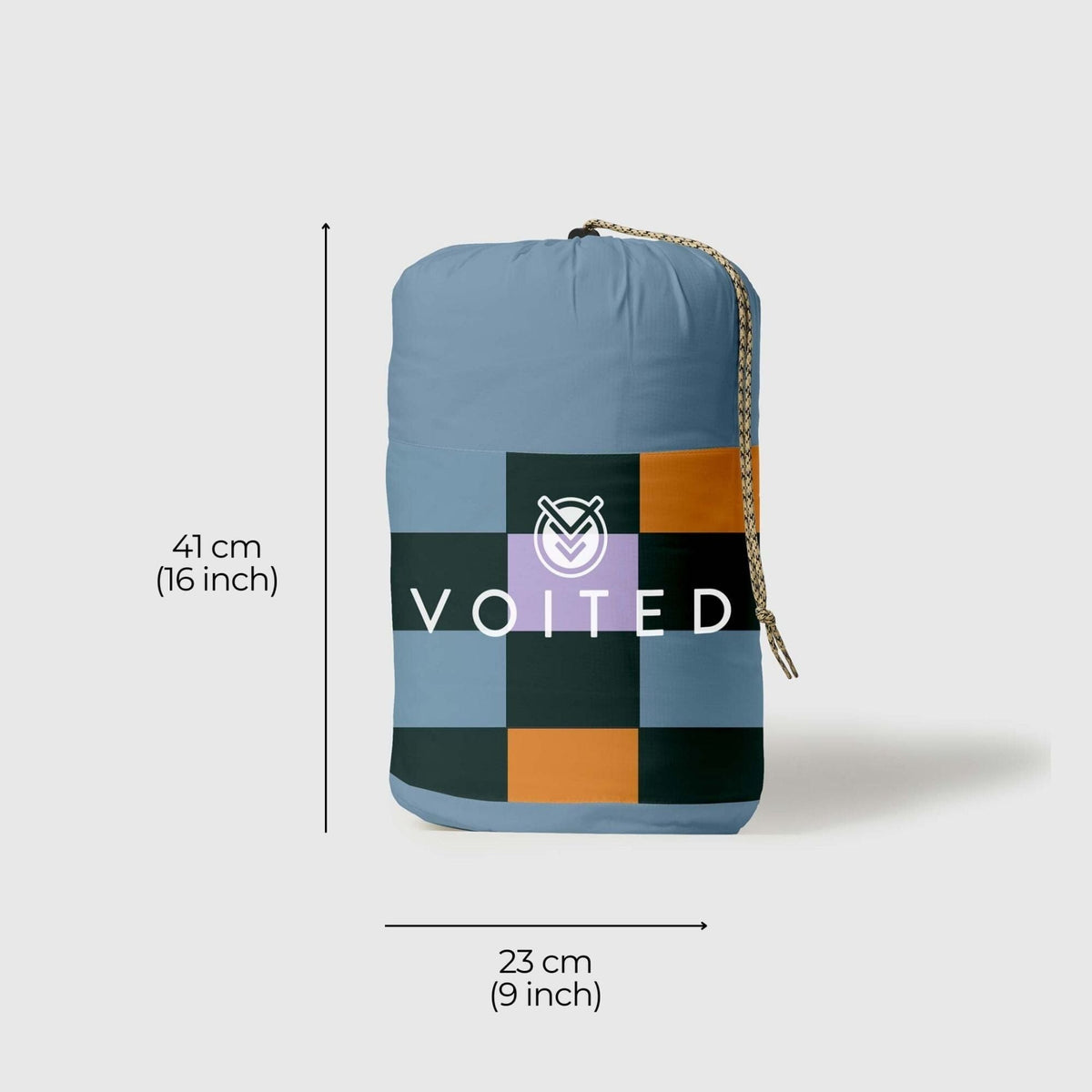 VOITED Slumber Zip Sack Blanket - Cheeckers