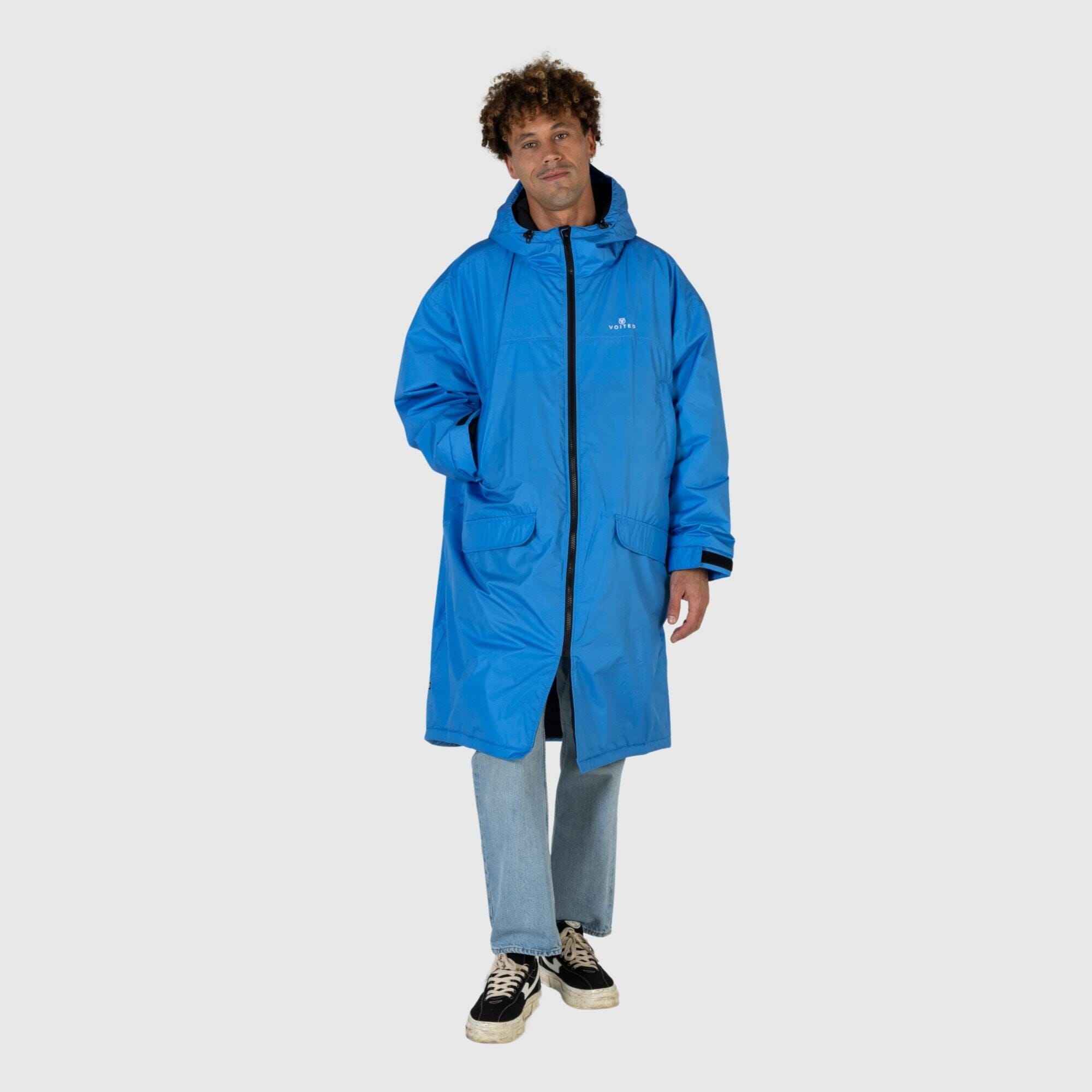 VOITED Changing Robe 3.0 in Waterfall - Stay Warm & Dry Outdoors