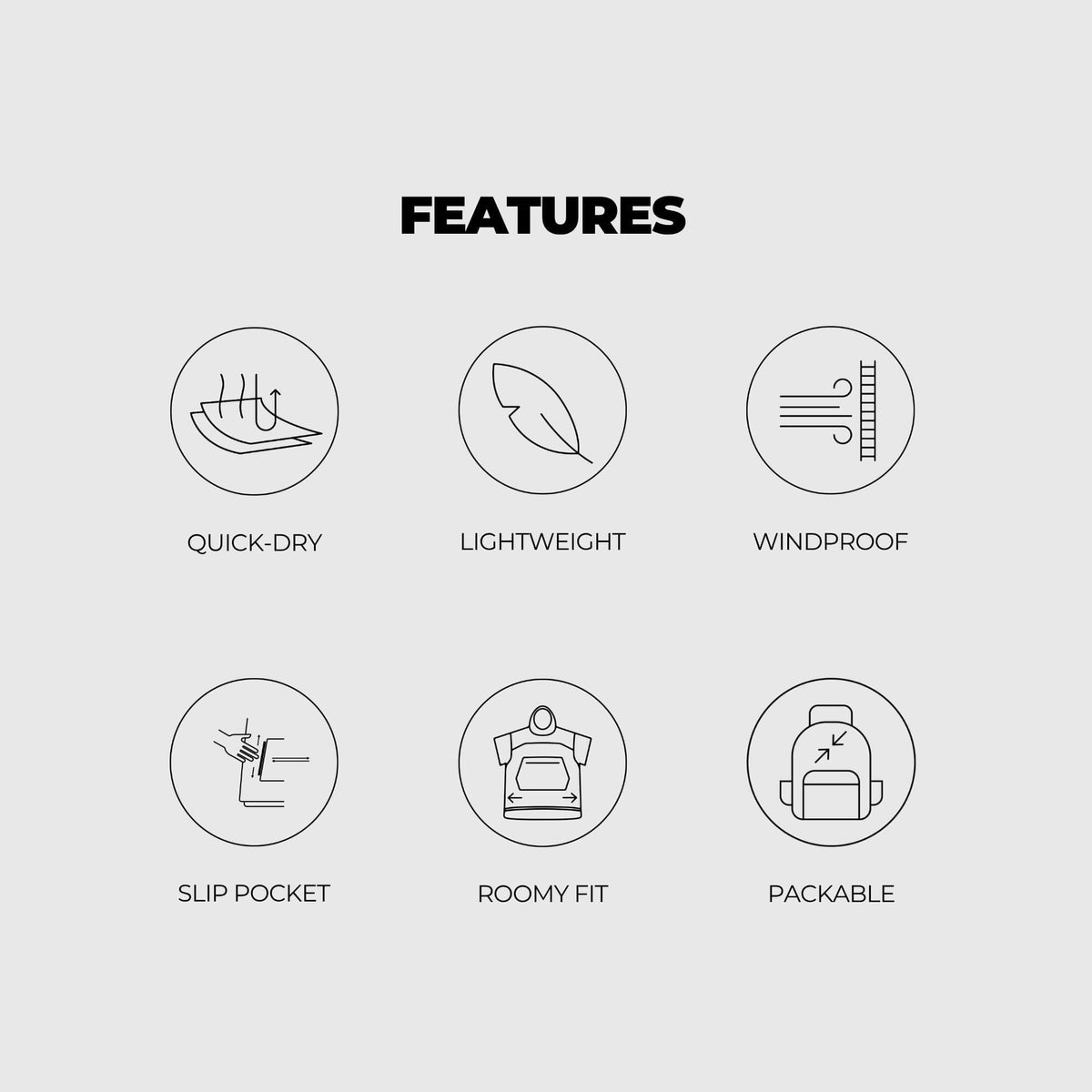 VOITED Micro Fleece Poncho - Ocean Navy/Cameo Green