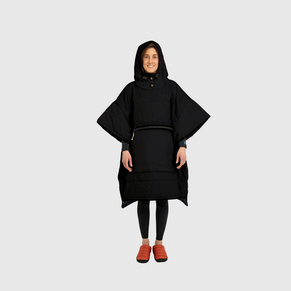 VOITED_Changewear_Poncho_Black