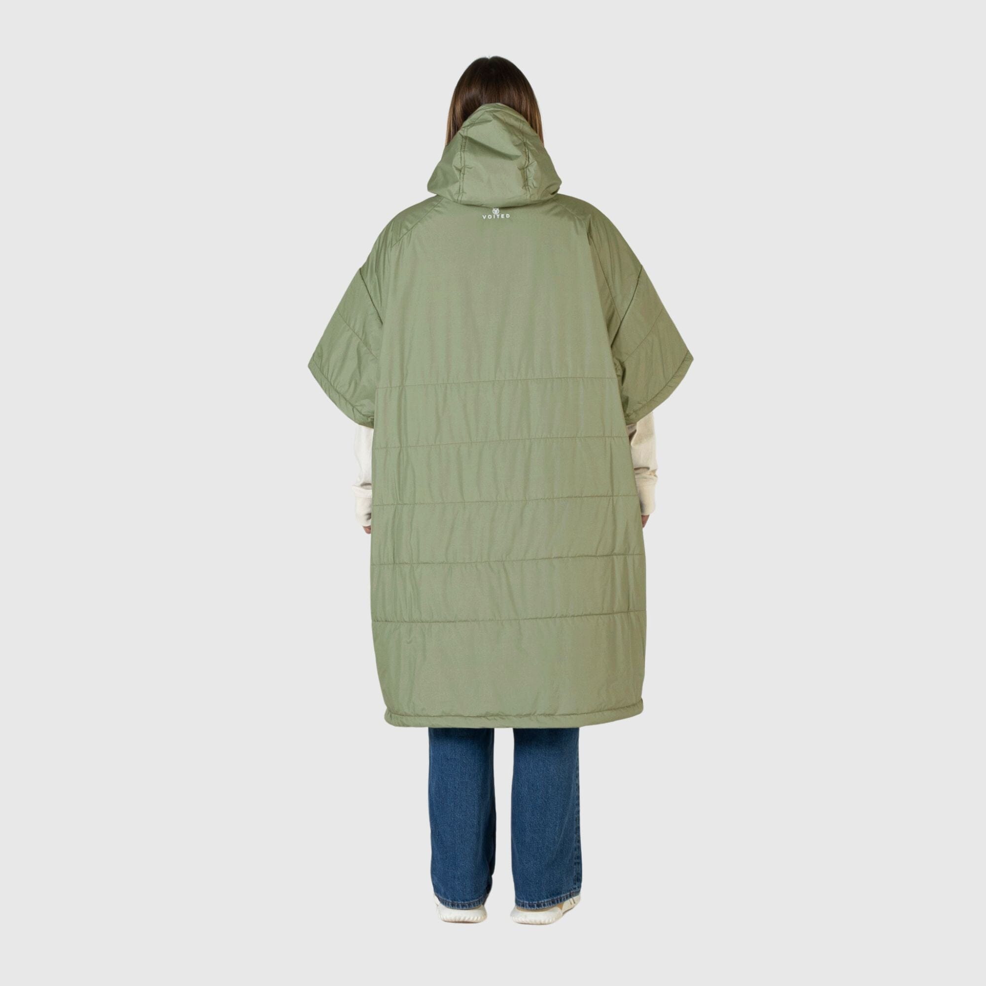 VOITED 3rd Edition Outdoor Poncho - Olive | Water-resistant