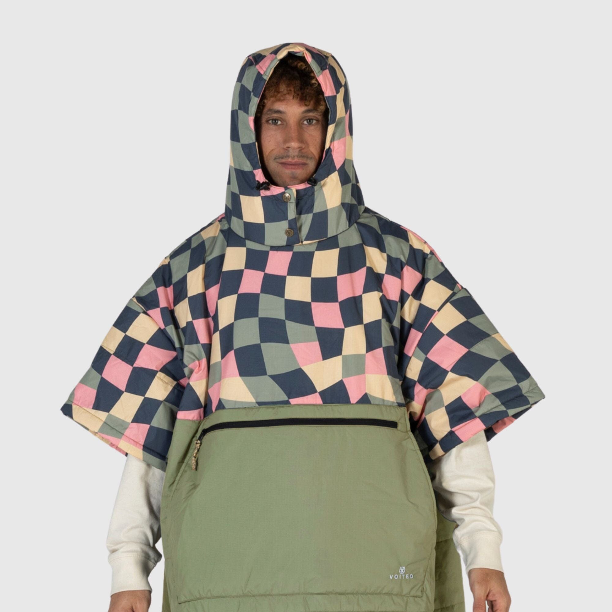 VOITED 3rd Edition Outdoor Poncho - Wavecheck | Water-resistant