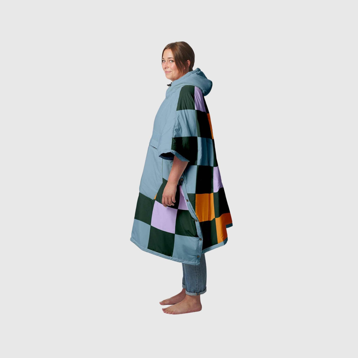 VOITED Trooper Outdoor Premium Poncho-Blanket - Cheeckers