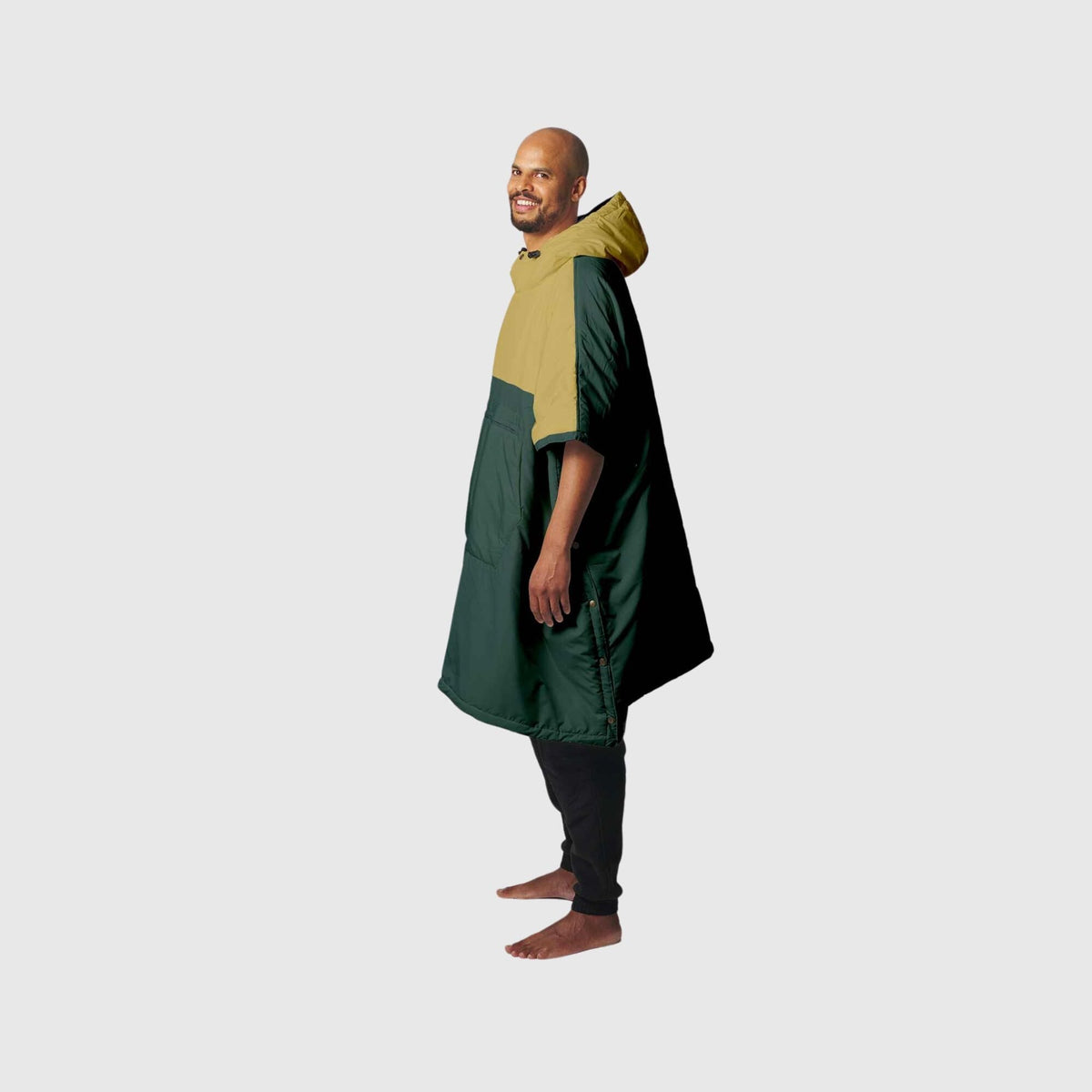 VOITED Trooper Outdoor Premium Poncho-Blanket - Green Gabels / Dusty Sand
