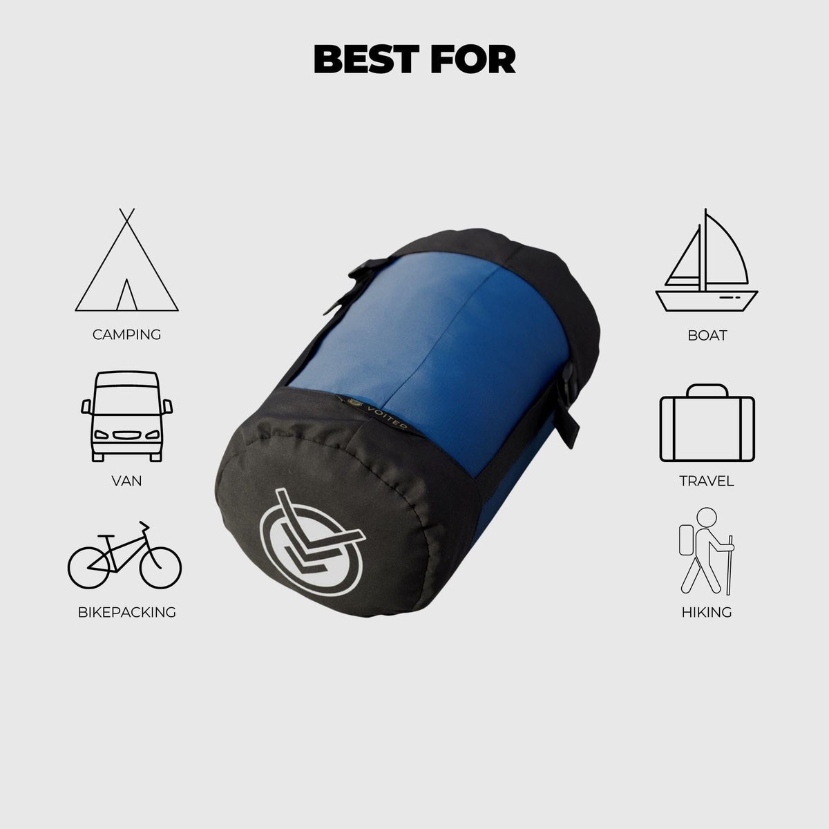 VOITED Compression Sack - Legion Blue