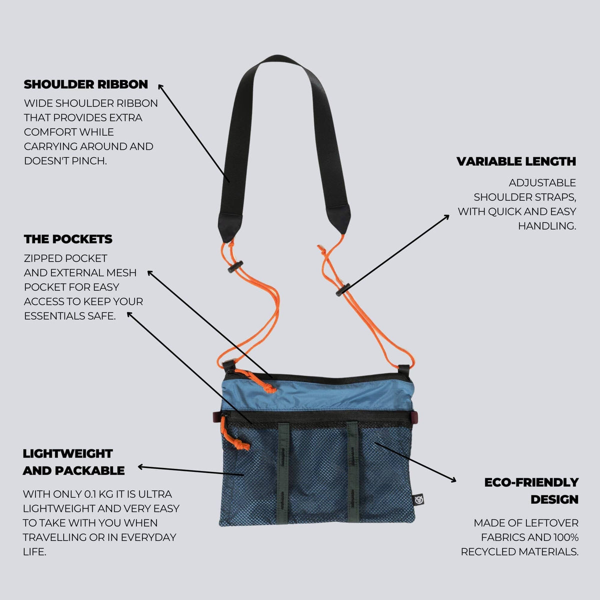 VOITED Essentials Shoulder Bag - Mountain Spring