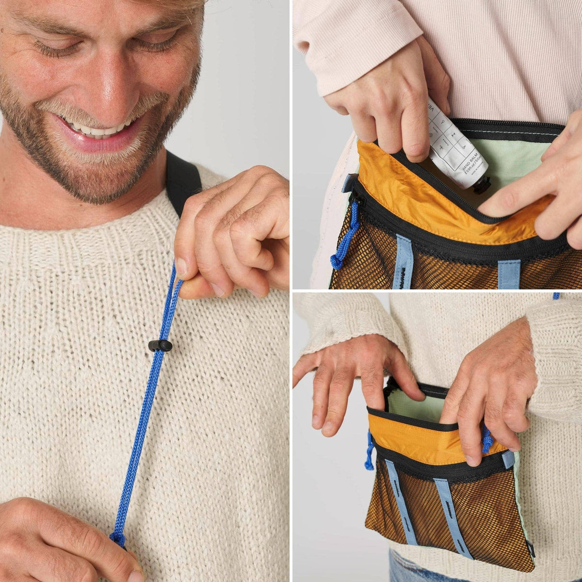 VOITED Essentials Shoulder Bag - Cameo Green/Sundial