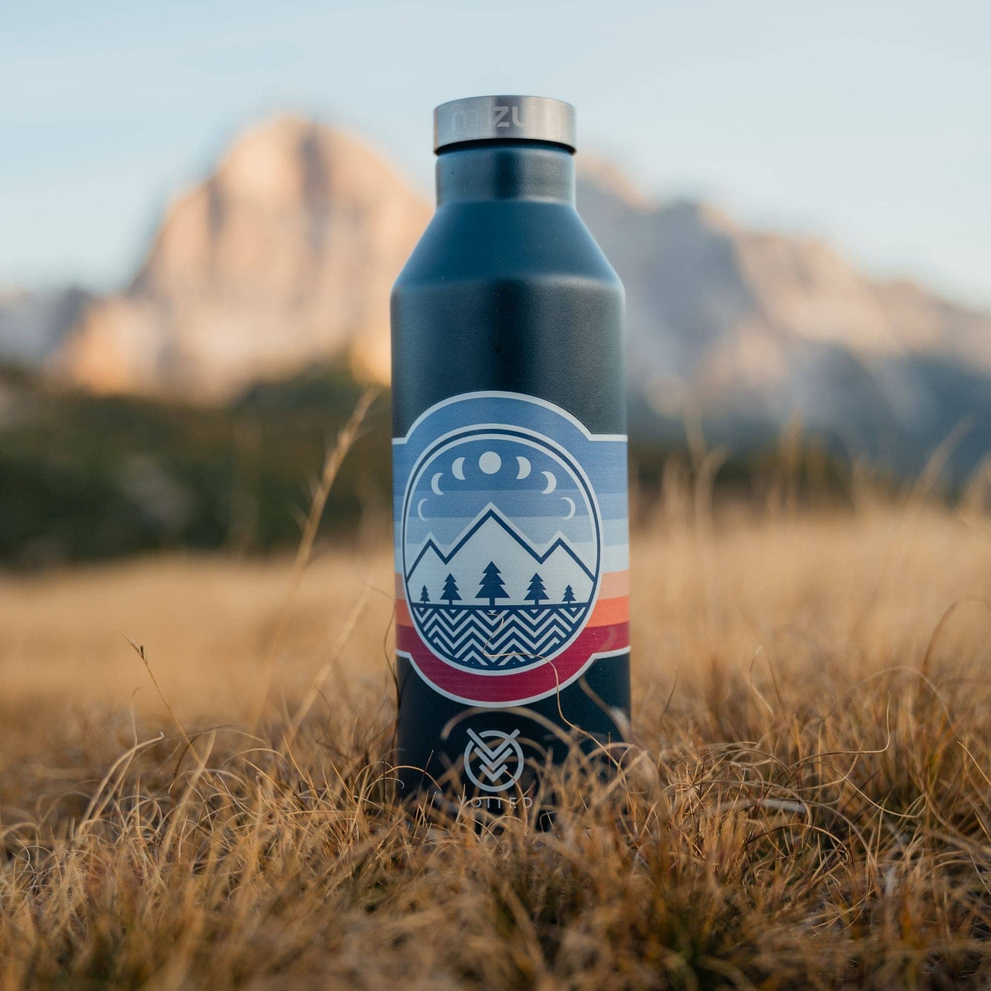 Mizu x VOITED Insulated Bottle - Camp Vibes Two | 800ml Stainless