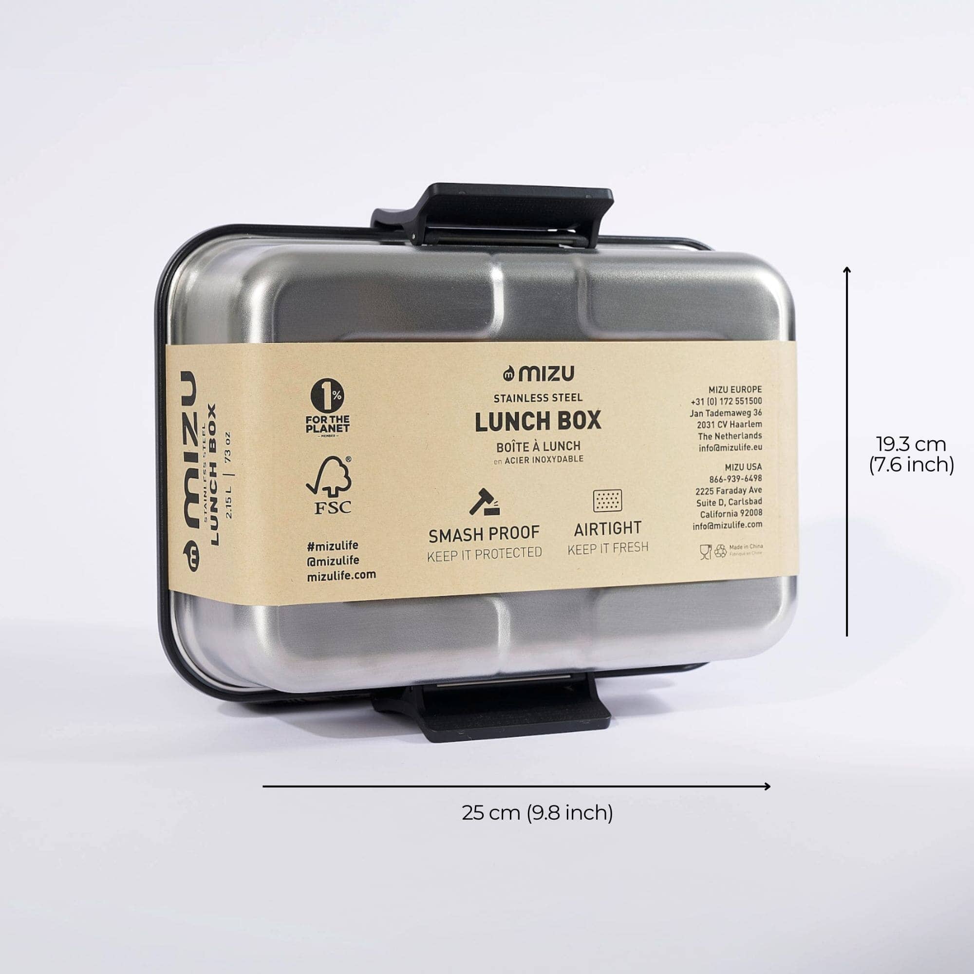 Mizu x VOITED Stainless Steel Lunch Box – VOITED US