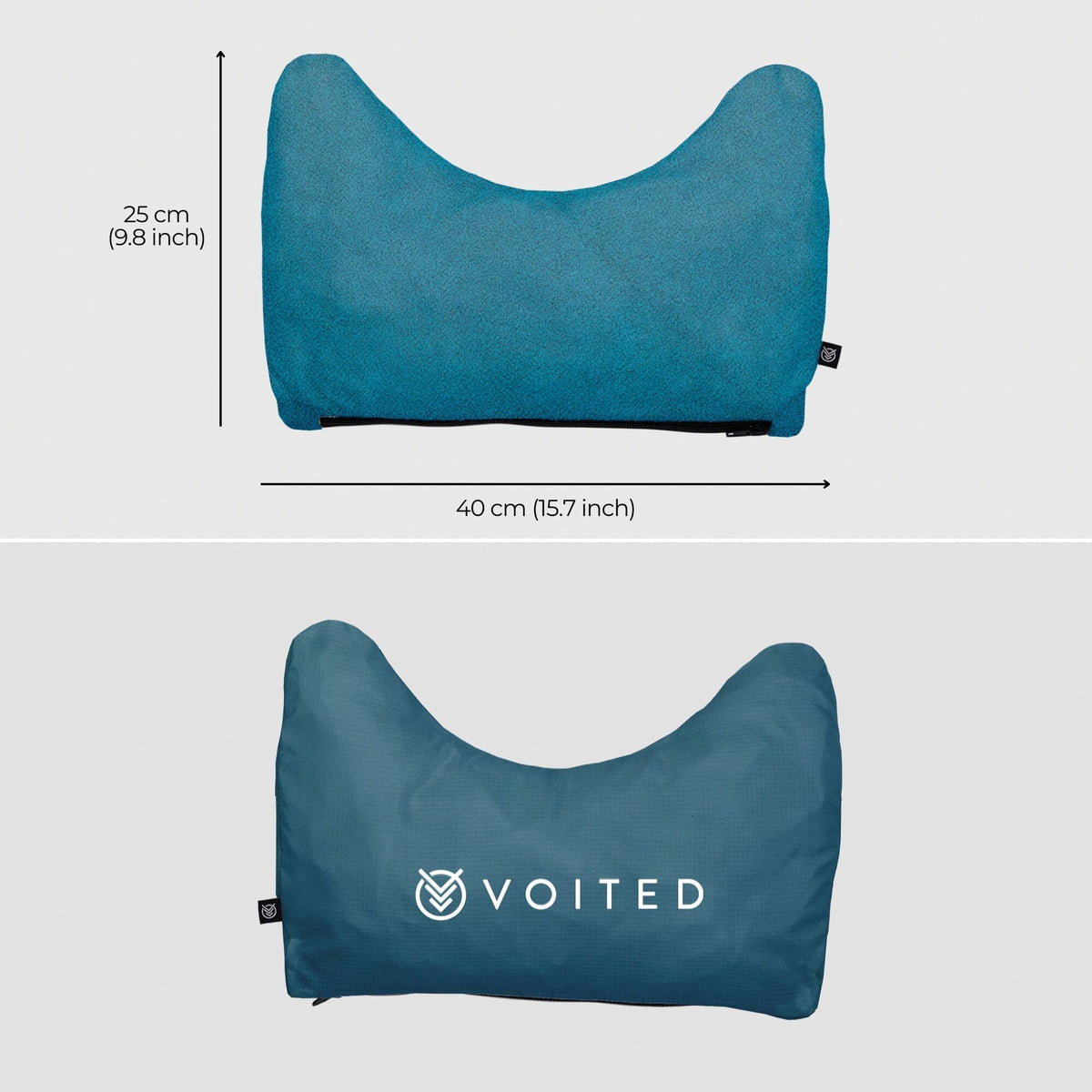 VOITED NeckPack Travel Pillow Blanket - Camp Vibes Two