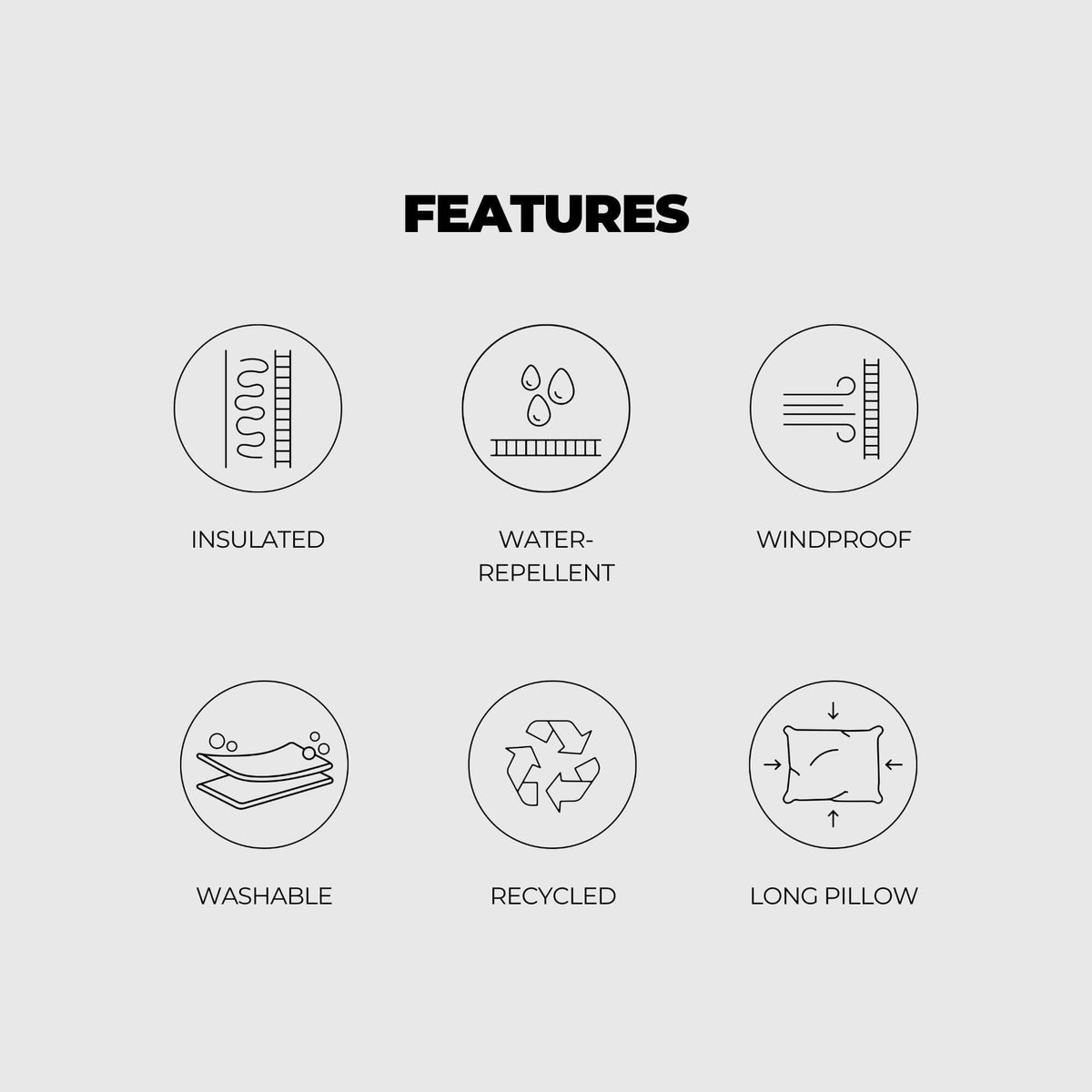VOITED Queen CloudTouch® Indoor/Outdoor Camping Blanket - Camp Vibes Two Blankets VOITED 