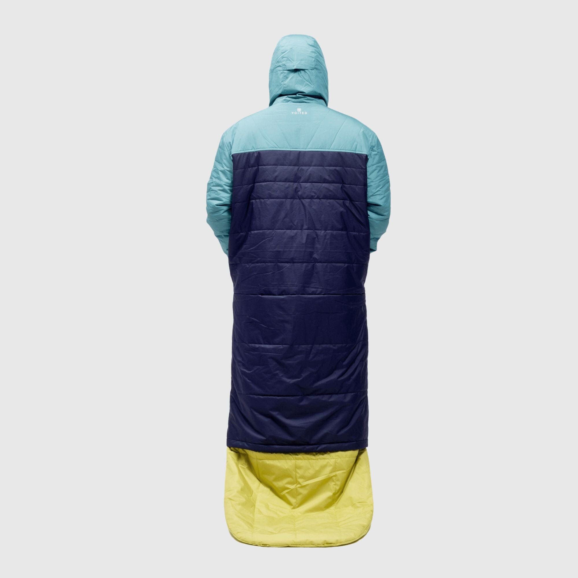 VOITED Wearable Blanket Coat & Sleeping Bag in One - Arcticblue