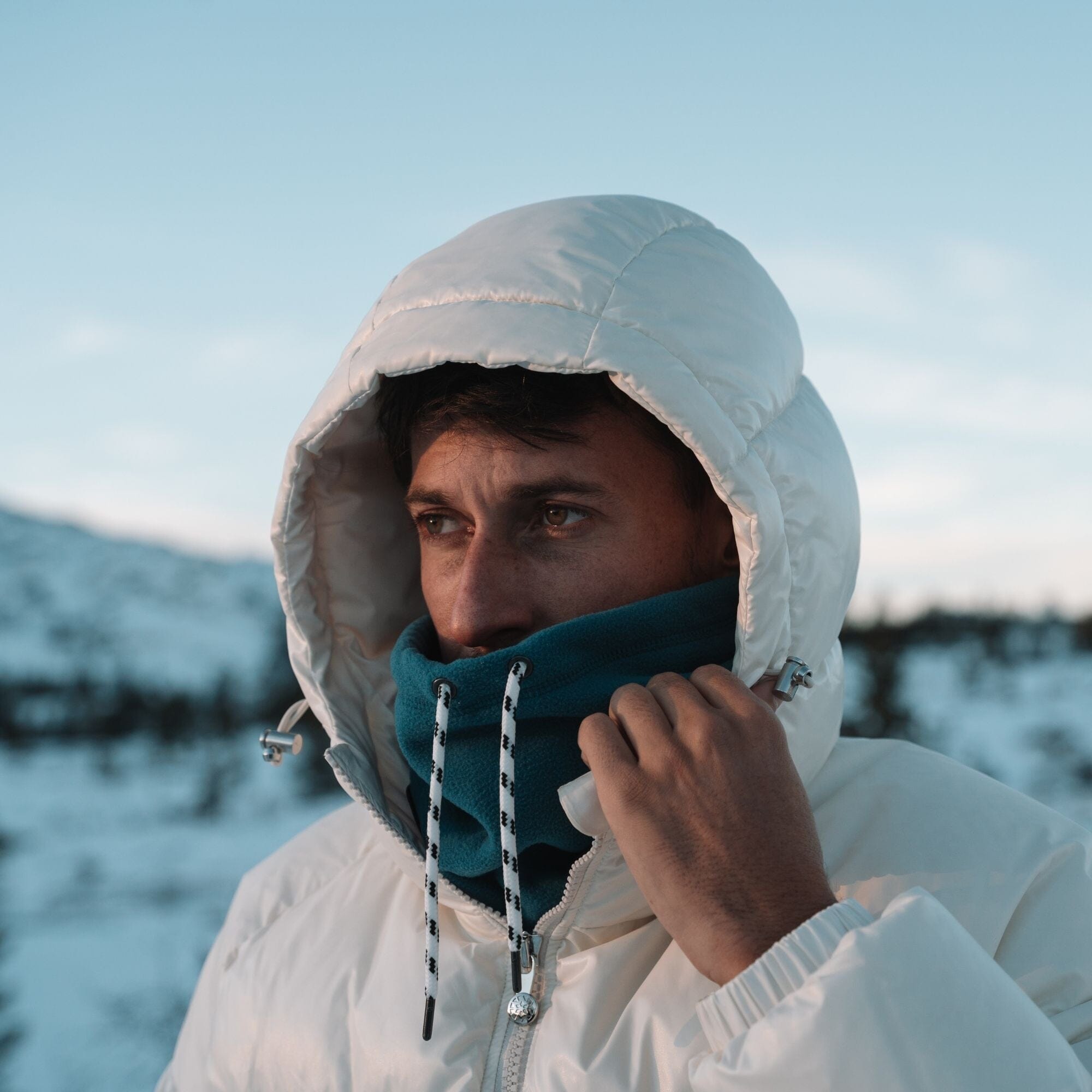 VOITED Snood - Blue Steel | Warm & Adjustable Neck Protection