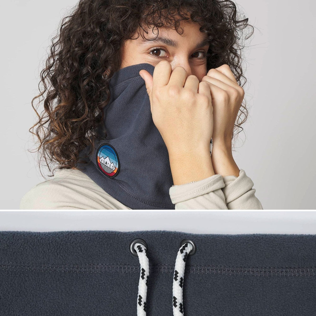 VOITED Snood - Charcoal