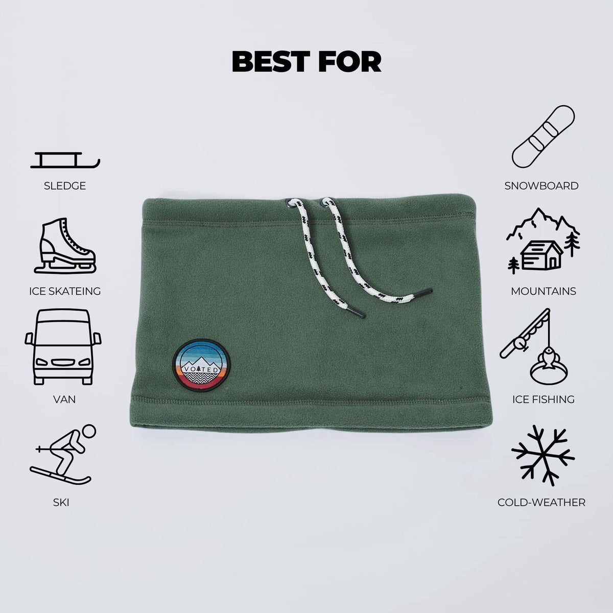 VOITED Snood - Dark Forest