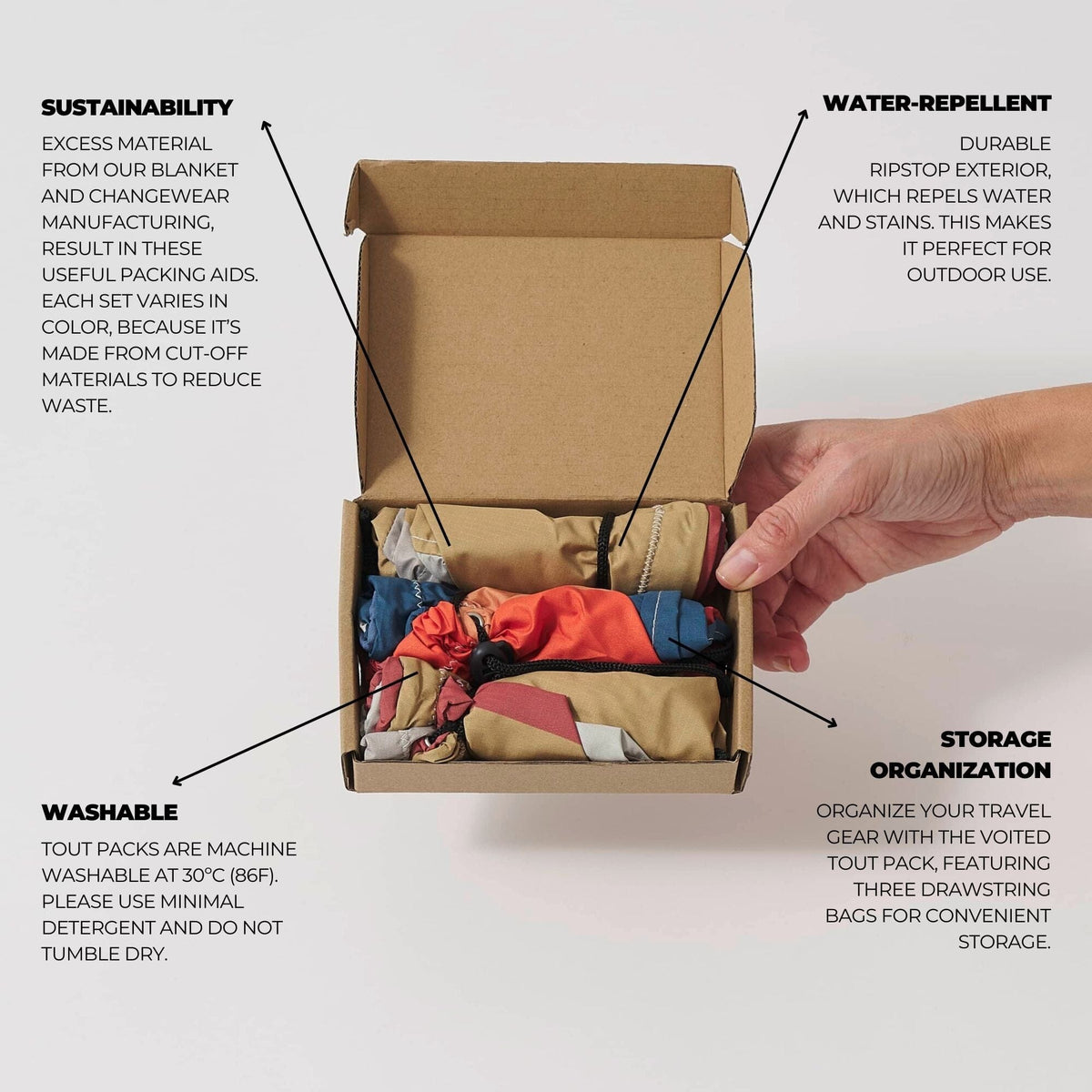 VOITED Tout Pack - Set of 3