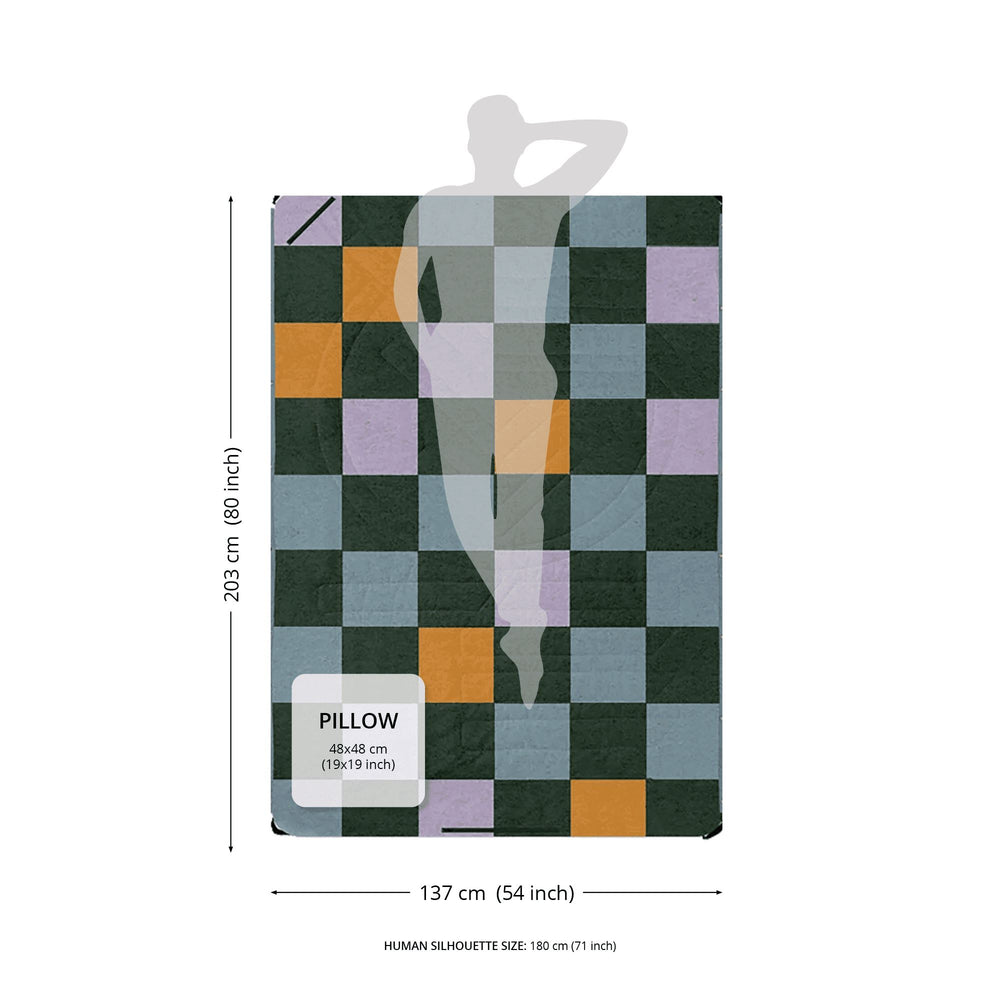 VOITED Compact Picnic & Beach Blanket  - Seacrest